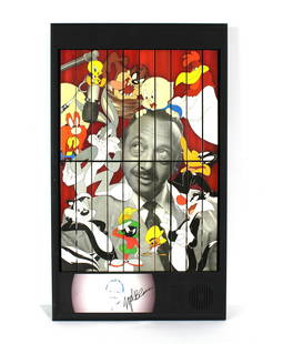 Warner Bros. Mel Blanc "Speechless" Power Picture: Warner Bros. Mel Blanc "Speechless" Power Picture. Not working. This item requires third party shipping or pickup arrangements to be made. Dimensions: 30 x 17.5 x 2.5