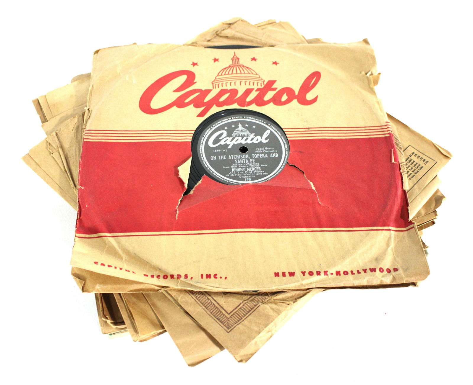 Assorted 78rpm Records incl. Benny Goodman, Lot 2 (1 of 2)