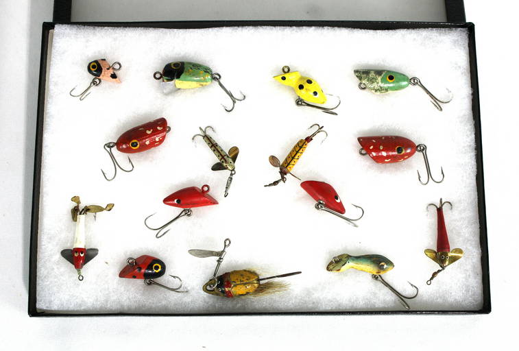 Vintage Wooden Fishing Lures