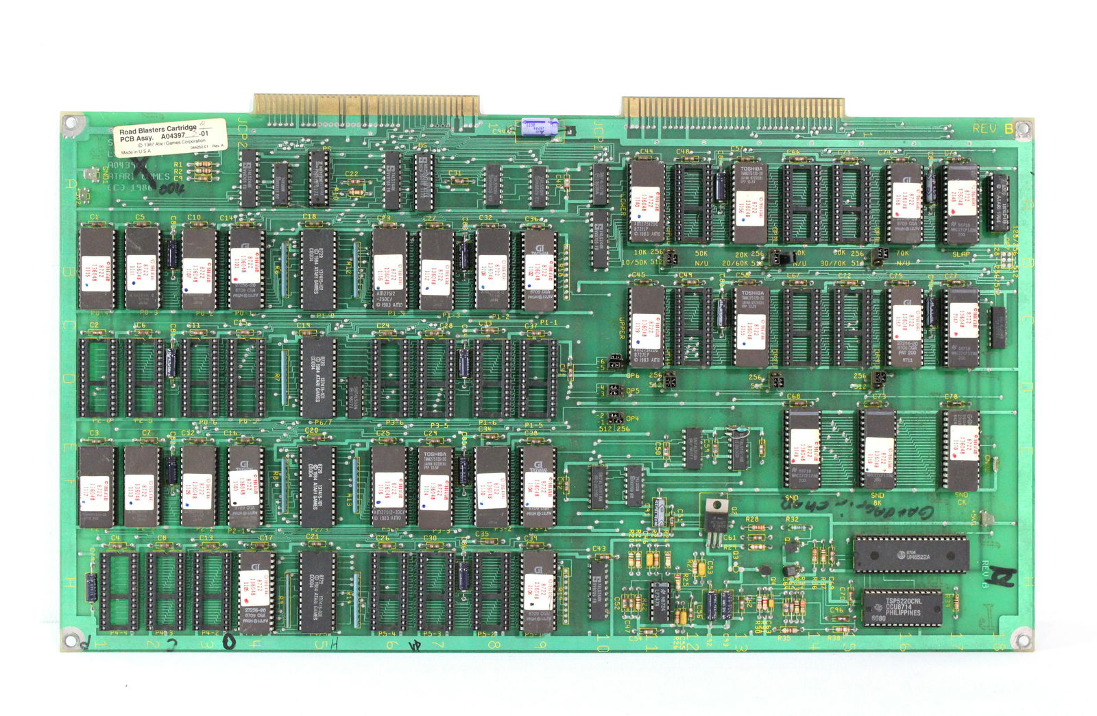 Atari Road Blasters System 1 Cartridge Board (1 of 1)