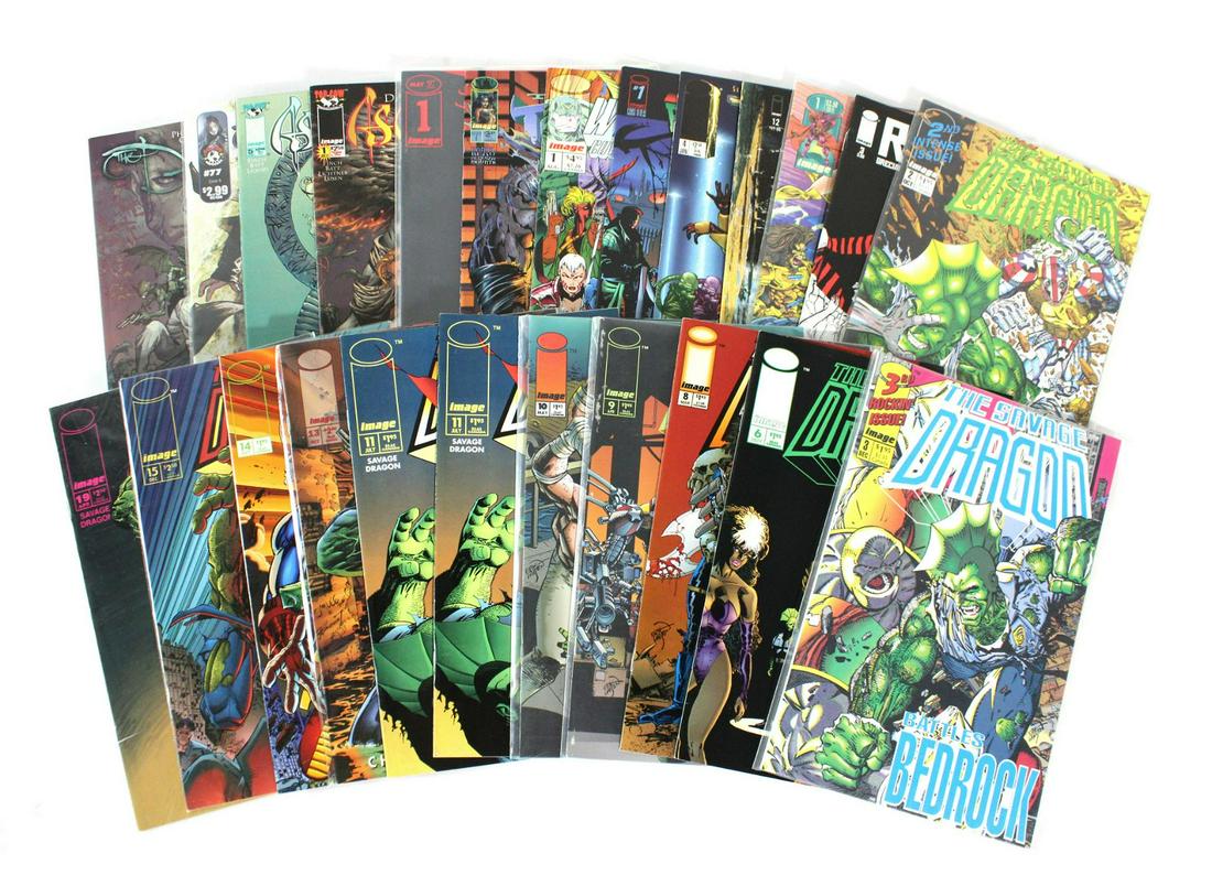 Image Comic Books including Savage Dragon (1 of 1)