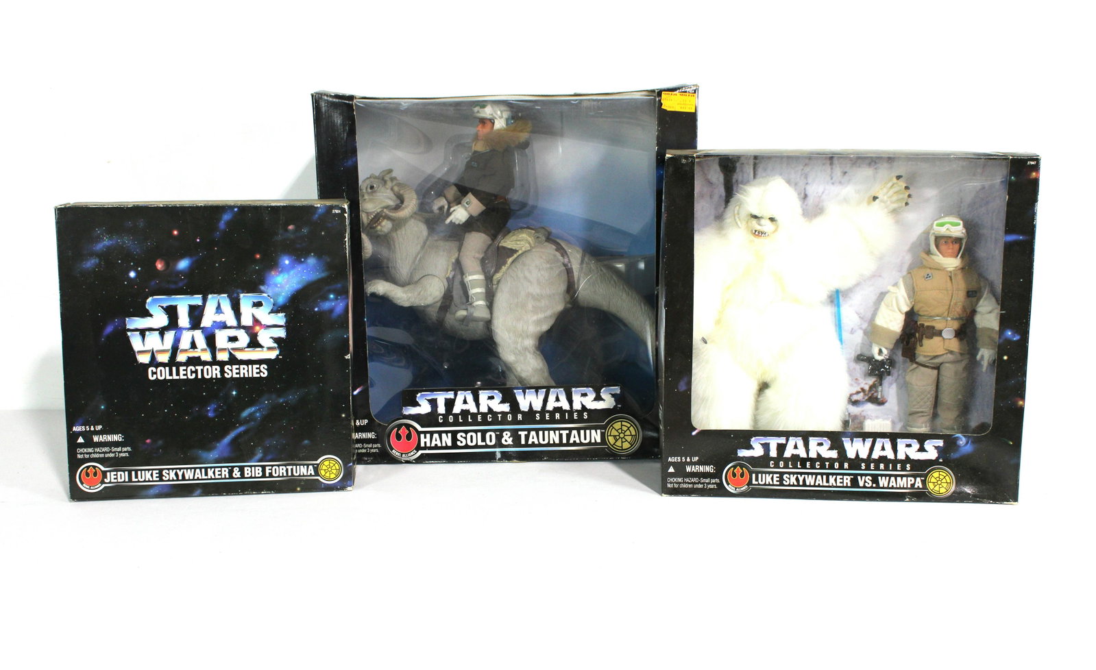 Star Wars Collector Series incl. Han Solo, Lot 4: Star Wars Collector Series incl. Han Solo, Lot 4. In-house shipping available. Made by Kenner, 1990s.