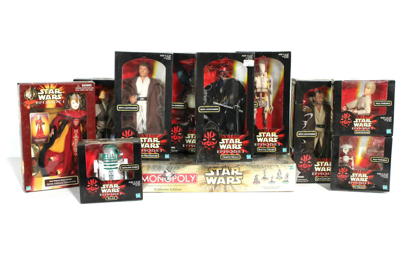 NIB Star Wars Episode 1 Action Figures (0454) on May 26, 2022
