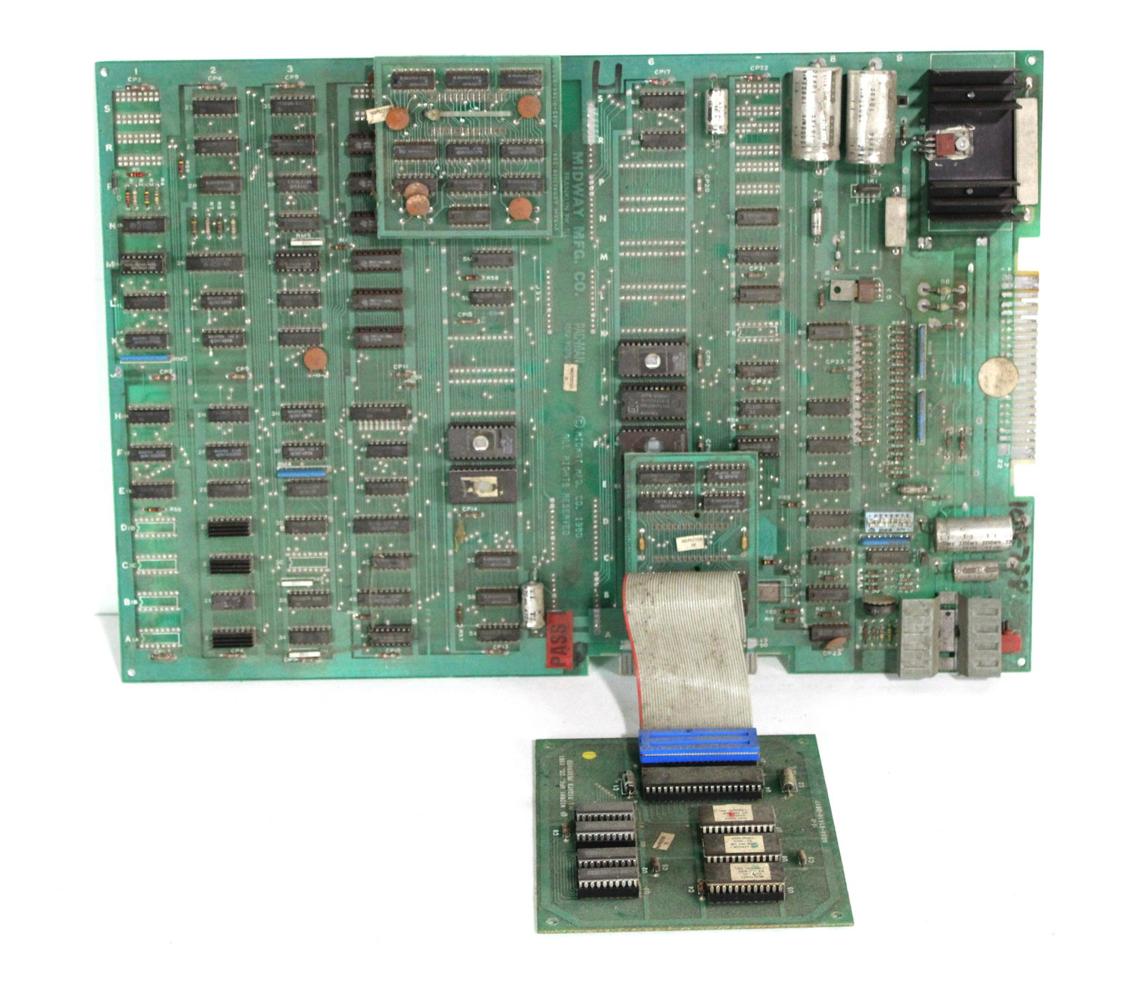 Bally Ms. Pac-Man Arcade Game Board (1 of 1)