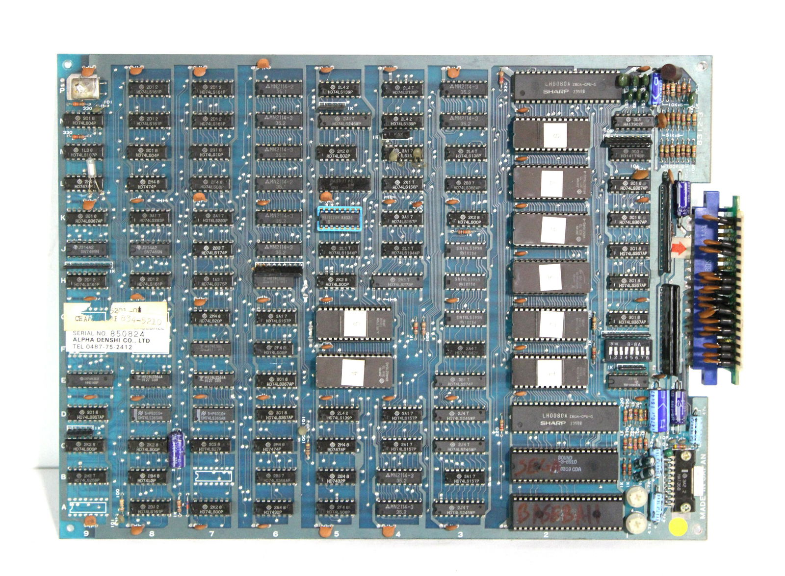 Alpha Denshi Baseball Arcade Game Board (1 of 1)