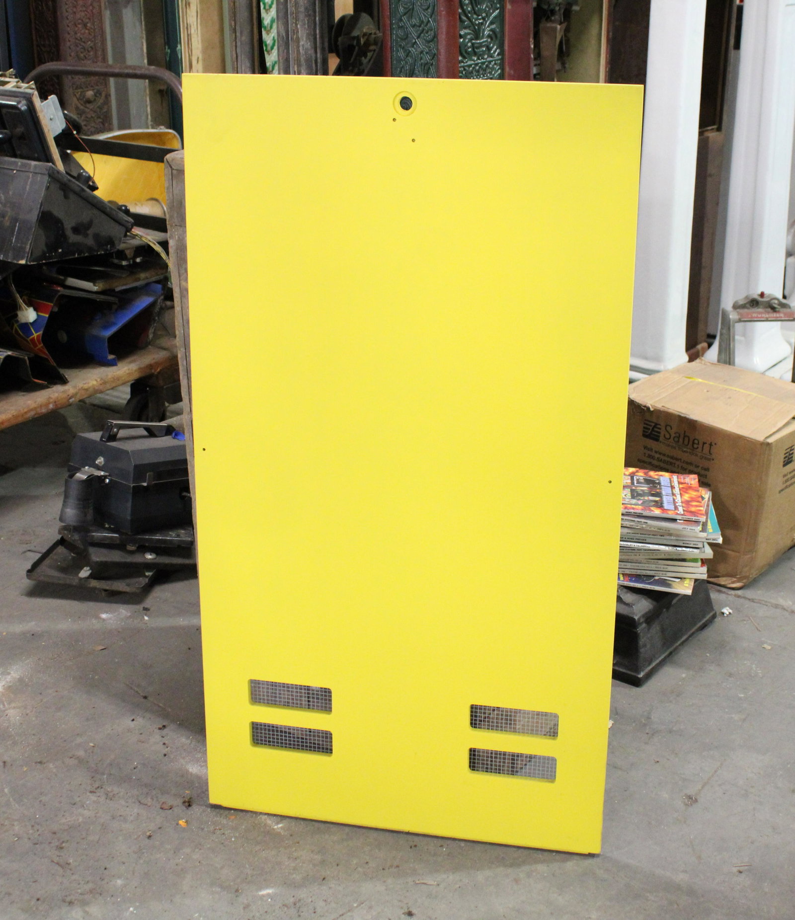 Hardwood Pac-Man Arcade Backdoor: Hardwood Pac-Man Arcade Backdoor. Professional exact fit reproduction.