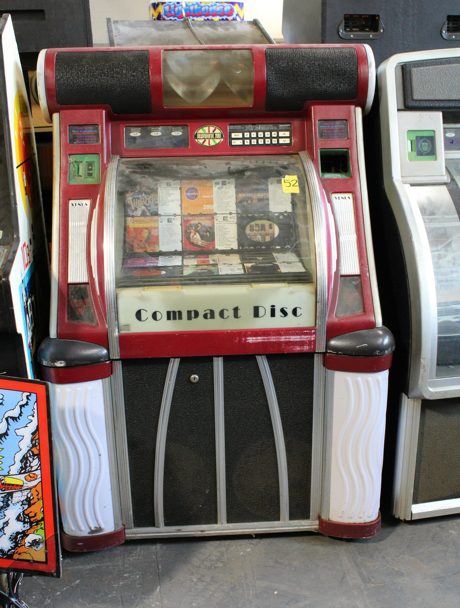AMI Venus CD Jukebox: AMI Venus CD Jukebox. As found, untested. Locked.