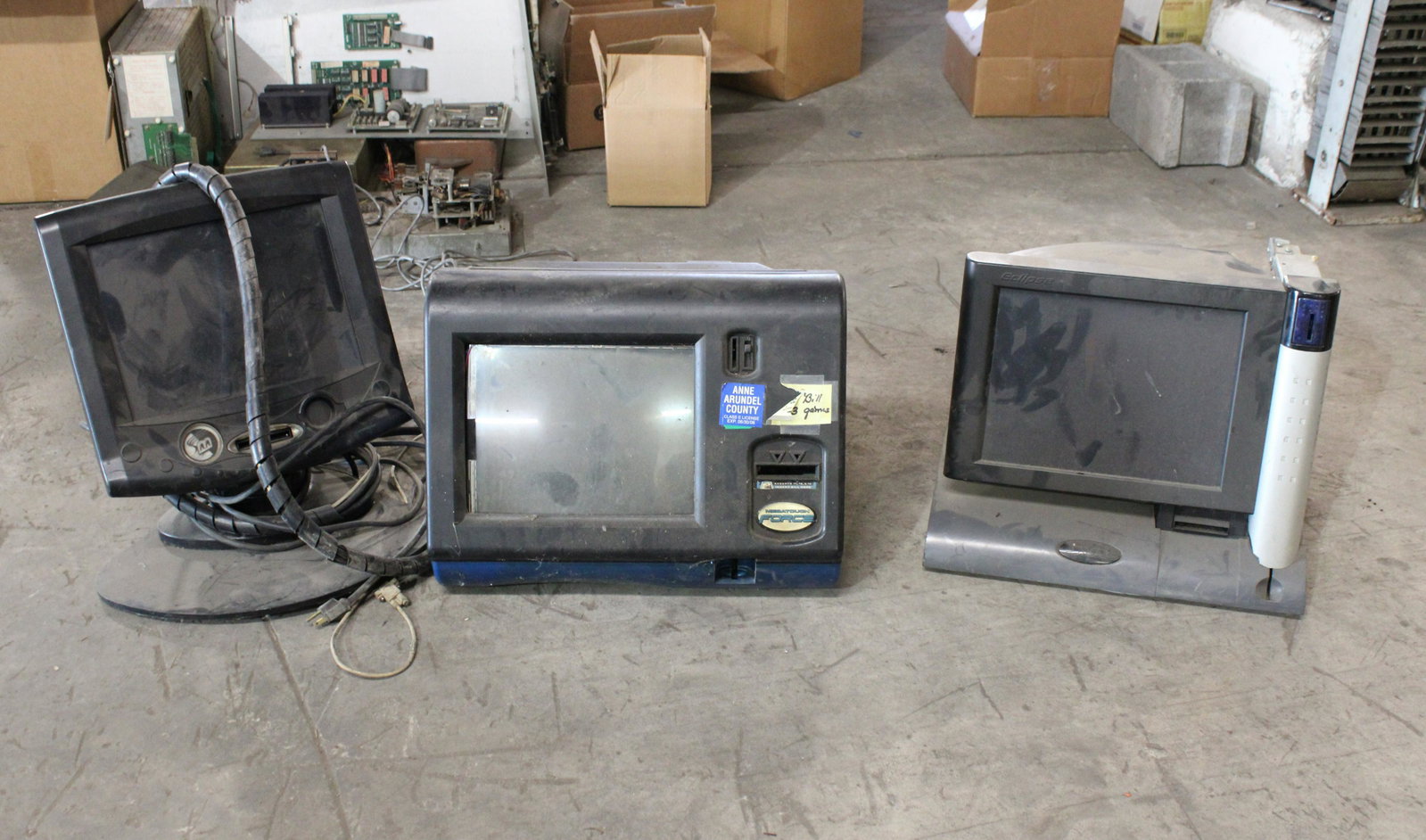 Touchscreen Multigame Arcade Machines, #1: Touchscreen Multigame Arcade Machines, #1. As found, parts or repair.