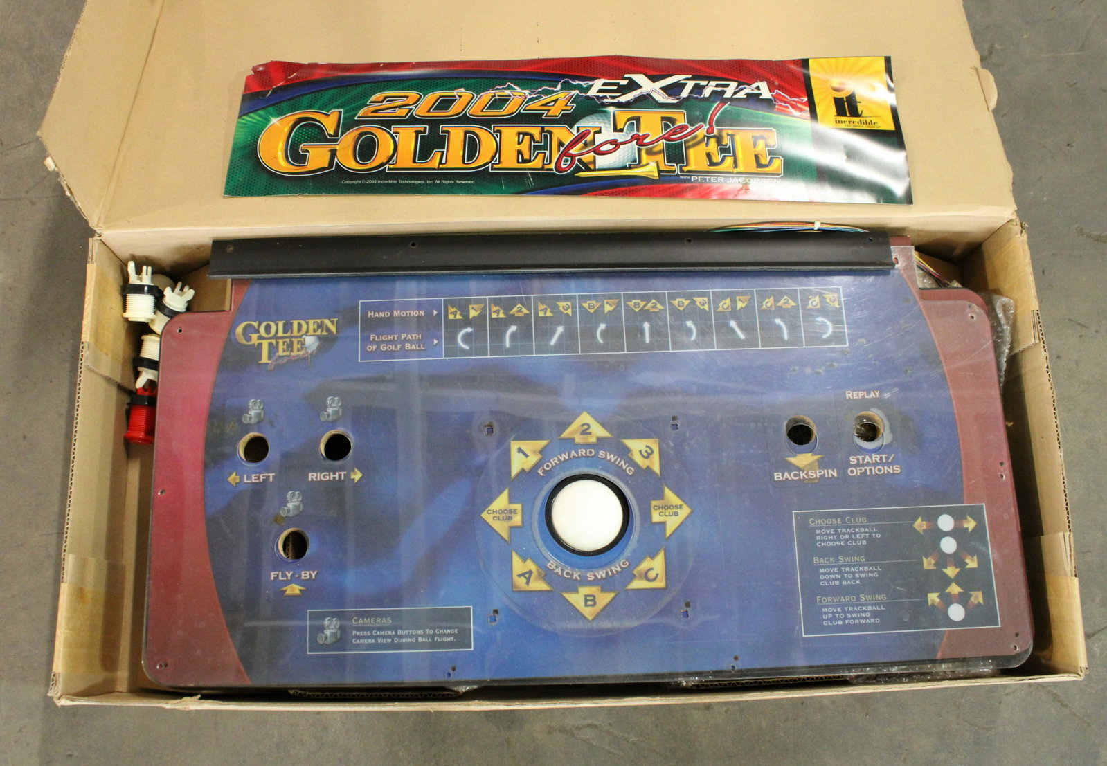 NOS Golden Tee Control Panel: NOS Golden Tee Control Panel.