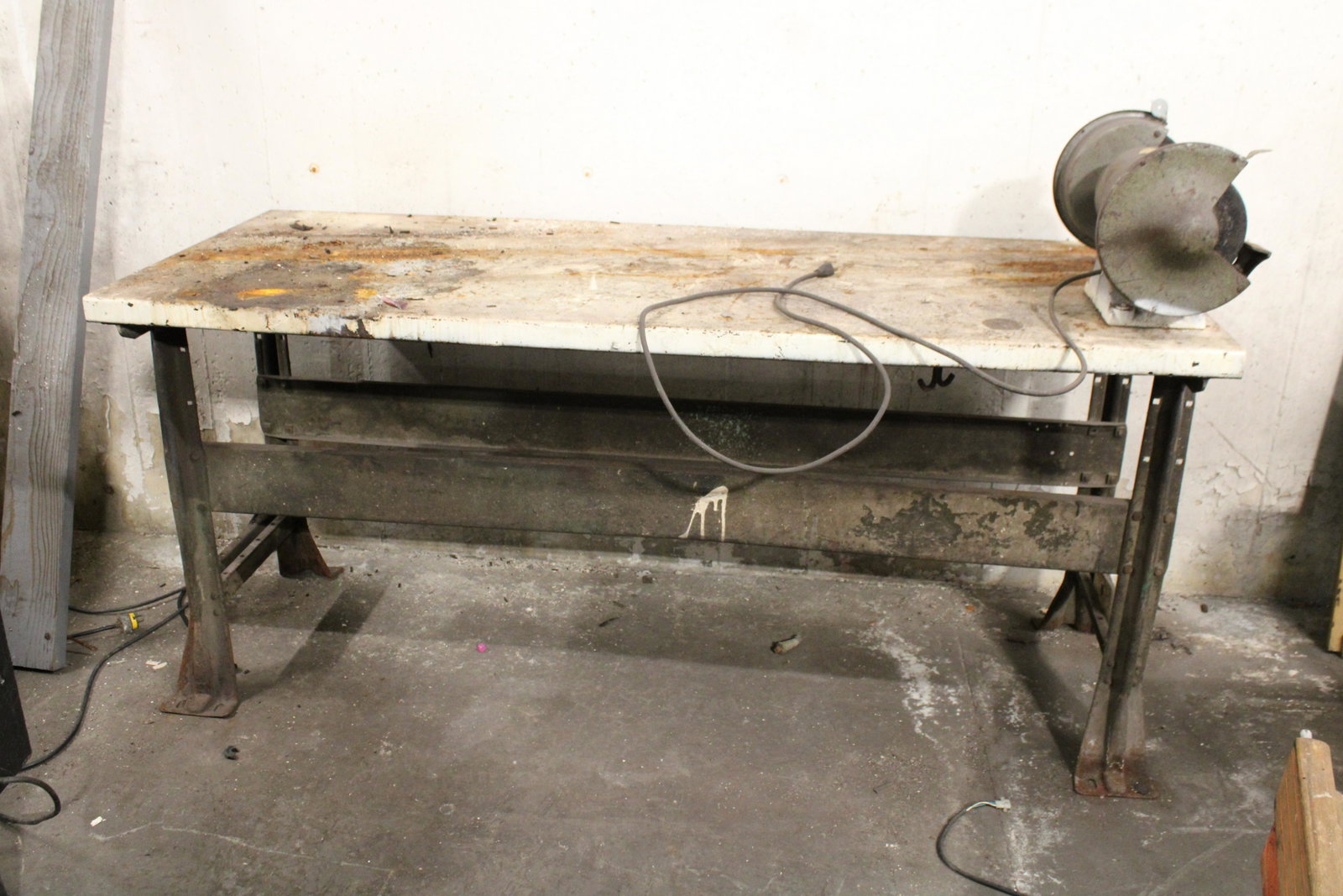 Industrial Table: Industrial Table. As found.