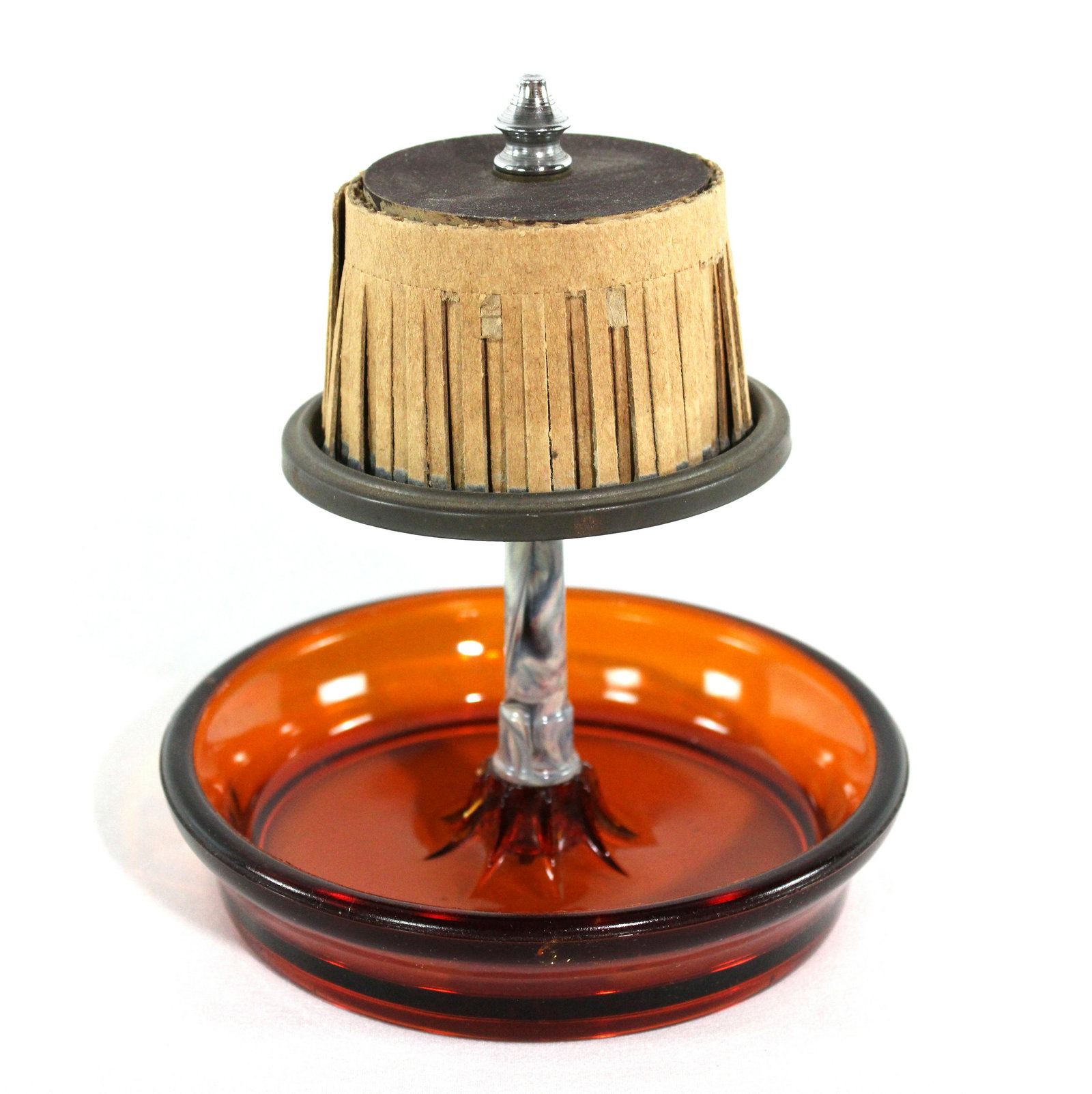 1940s Hamilton "Safety Tray" Pull-Match Dispenser (1 of 2)