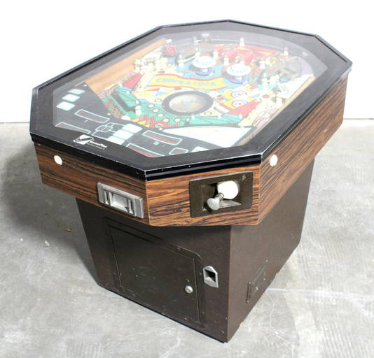 Gameplan ChuckALuck Cocktail Pinball Machine (0192) on Aug 11, 2022