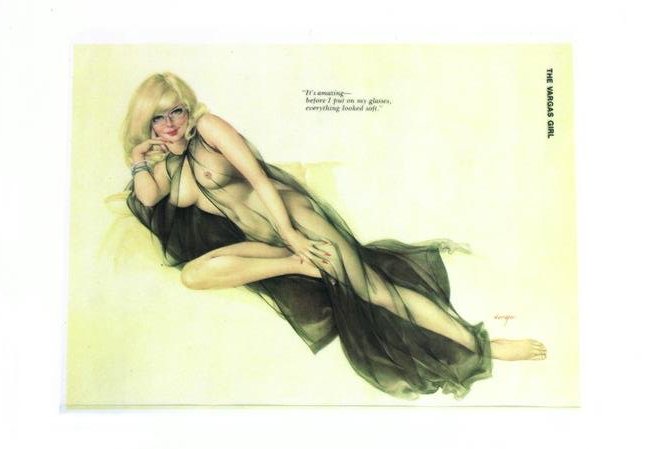 Nov. 1974 Payboy Alberto Vargas Printers Acetate Transparency Pin-Up: Nov. 1974 Payboy Alberto Vargas Printers Acetate Transparency Pin-Up. Dimensions: 8.5 x 11. *Please see terms for shipping details.