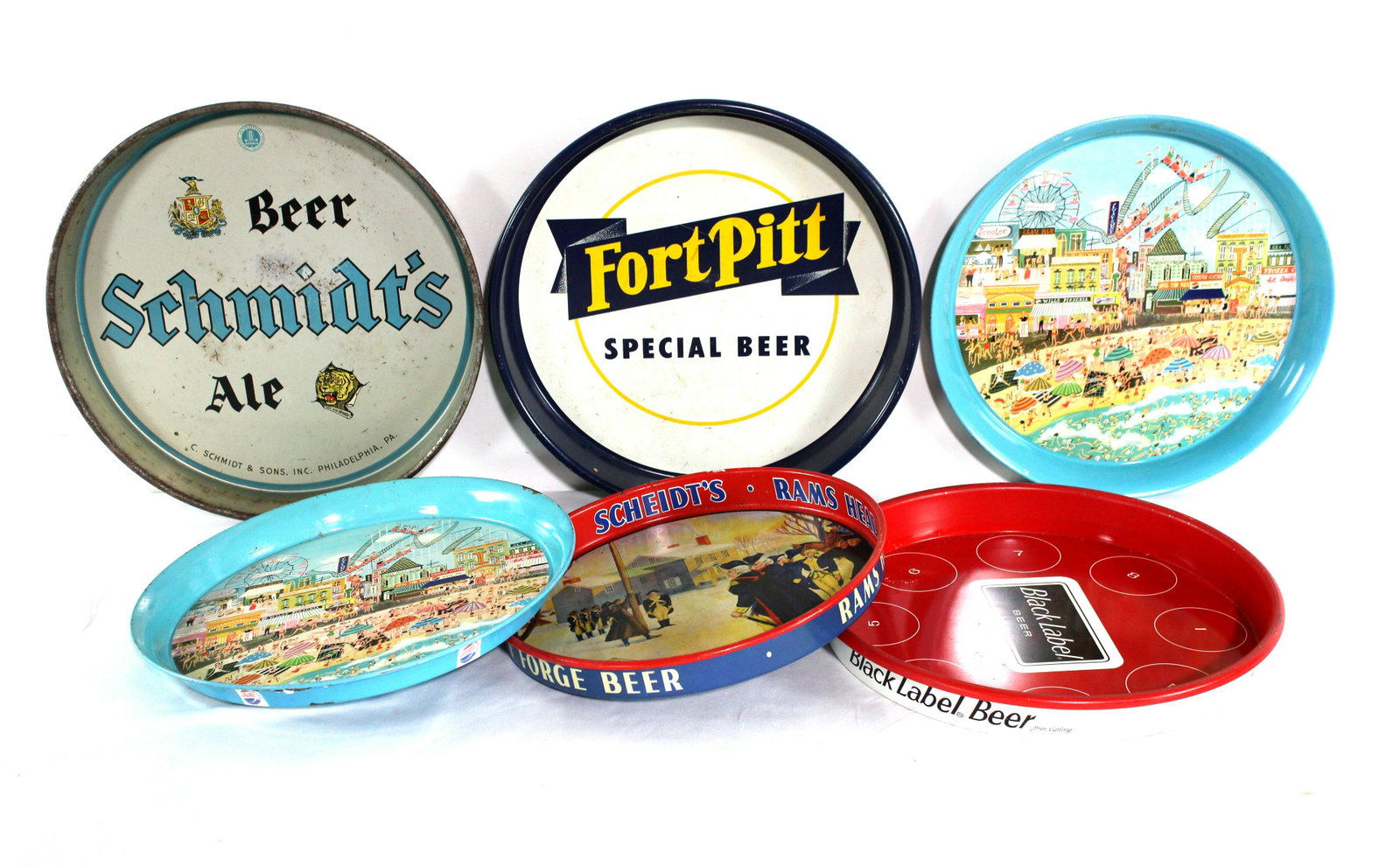 Beer / Pepsi Trays Incl. Fort Pitt: Beer / Pepsi Trays Incl. Fort Pitt. Dimensions of one: 13 x 13 x 1. *Please see terms for shipping details.