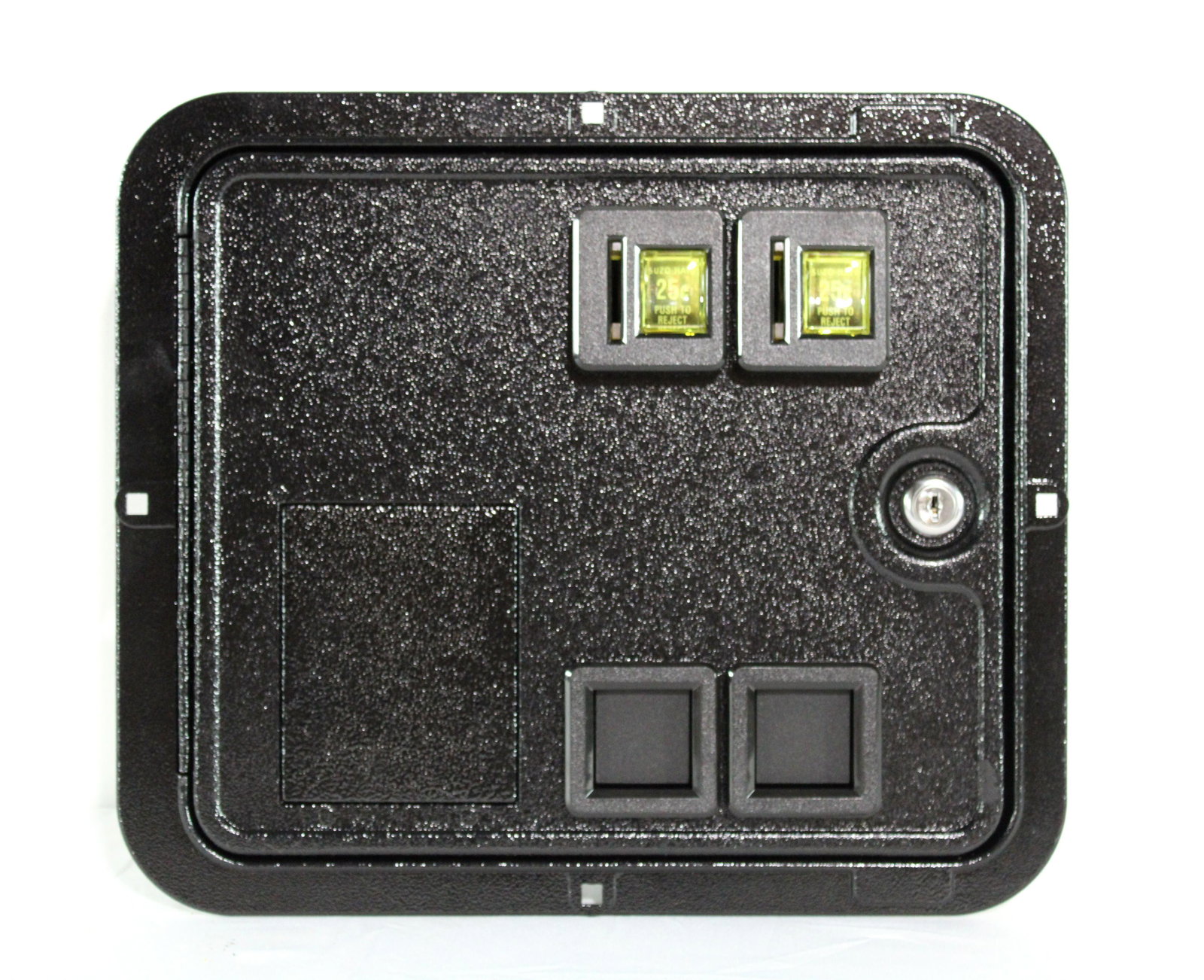 New Arcade Coin Door from Suzo-Happ: New Arcade Coin Door from Suzo-Happ. Dimensions: 12 x 13.5 x 5. *Please see terms for shipping details.