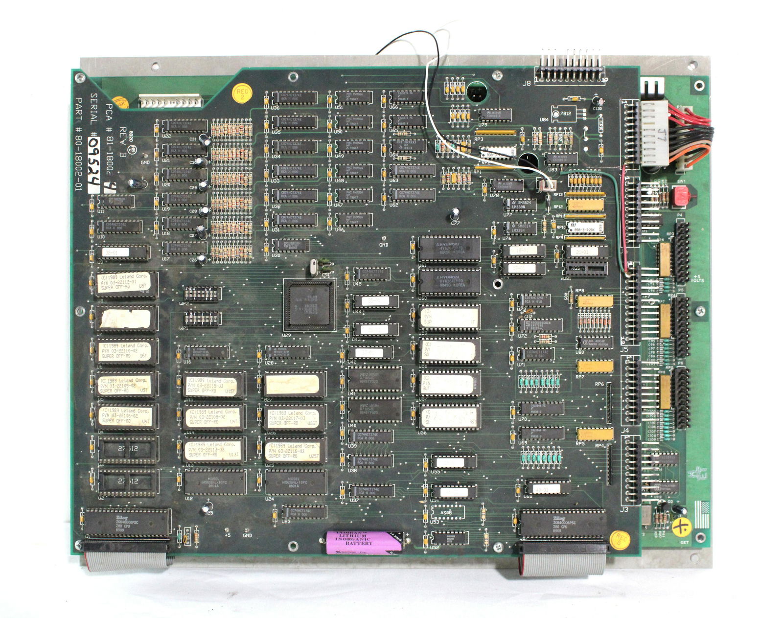 Leland Super Off Road Arcade Game Board Set: Leland Super Off Road Arcade Game Board Set. Untested. Dimensions: 16 x 13 x 2. *Please see terms for shipping details.