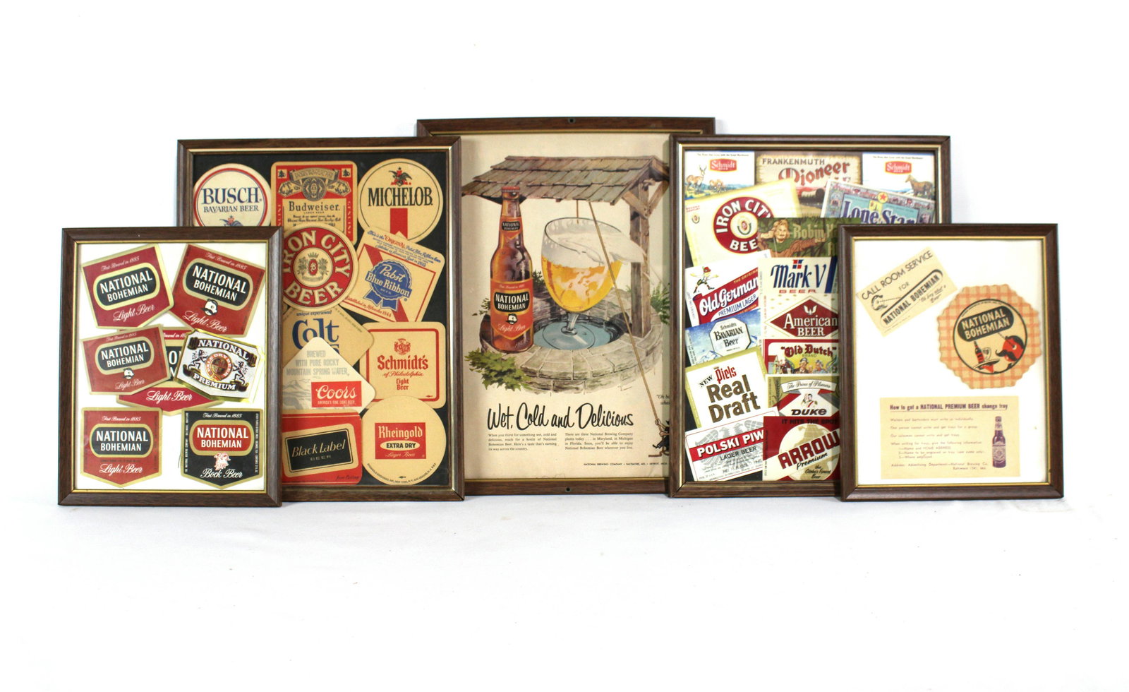 Coasters, Labels and Other Collectibles incl. Natonal Bohemian: Coasters, Labels and Other Collectibles incl. Natonal Bohemian. Dimensions of one: 15 x 12 x 1. *Please see terms for shipping details.