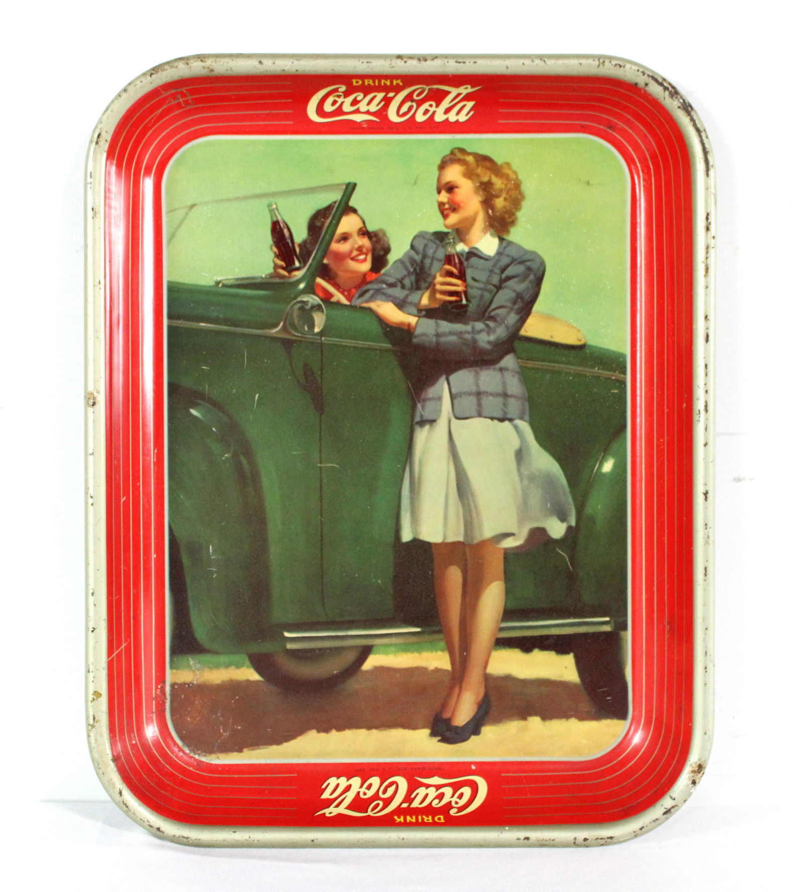 Coca Cola 1942 Serving Tray (1 of 3)