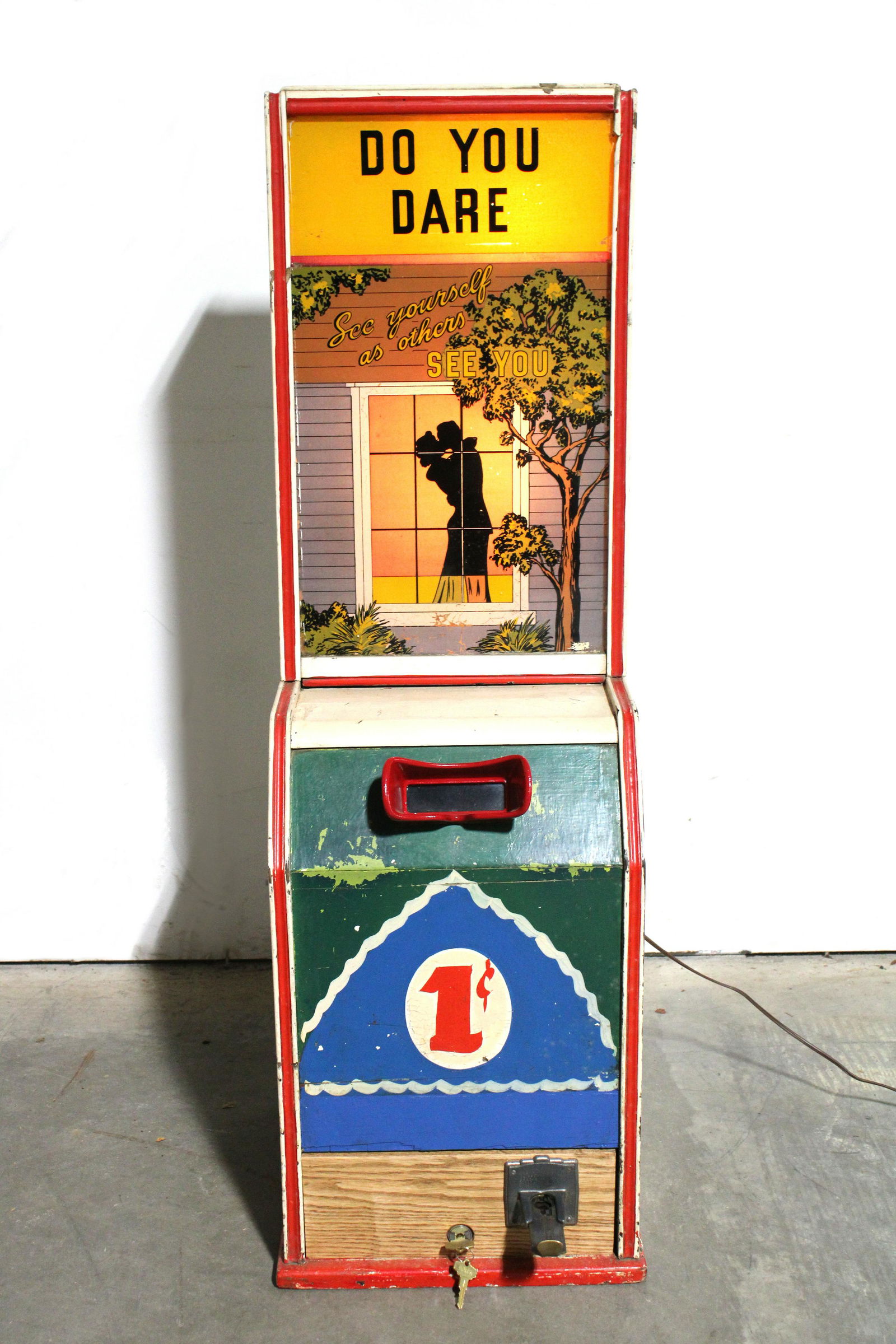 Exhibit Supply "Do You Dare" Coin Op Peep Show (1 of 6)