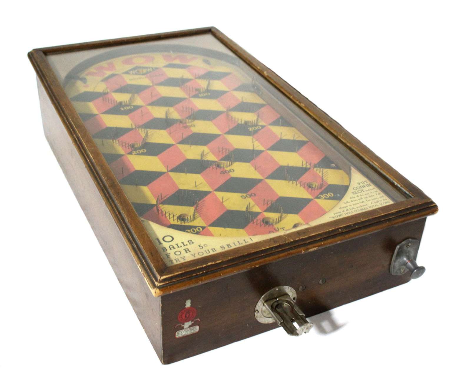 Mills Novelty WOW! Tabletop Pinball Machine (1 of 3)