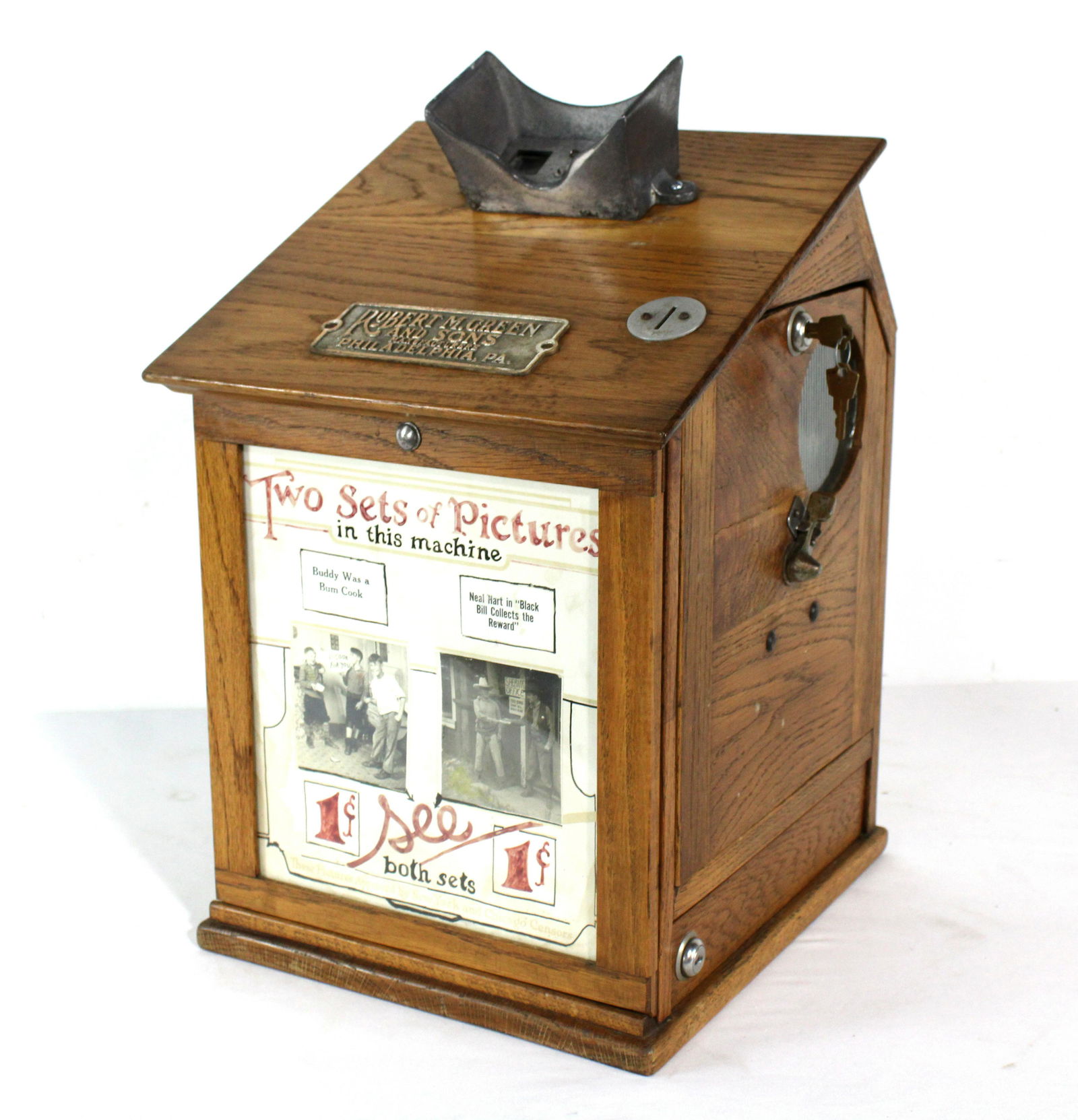 Exhibit Supply Co. Duoscope Coin Op Arcade Viewer, Philadelphia PA (1 of 6)