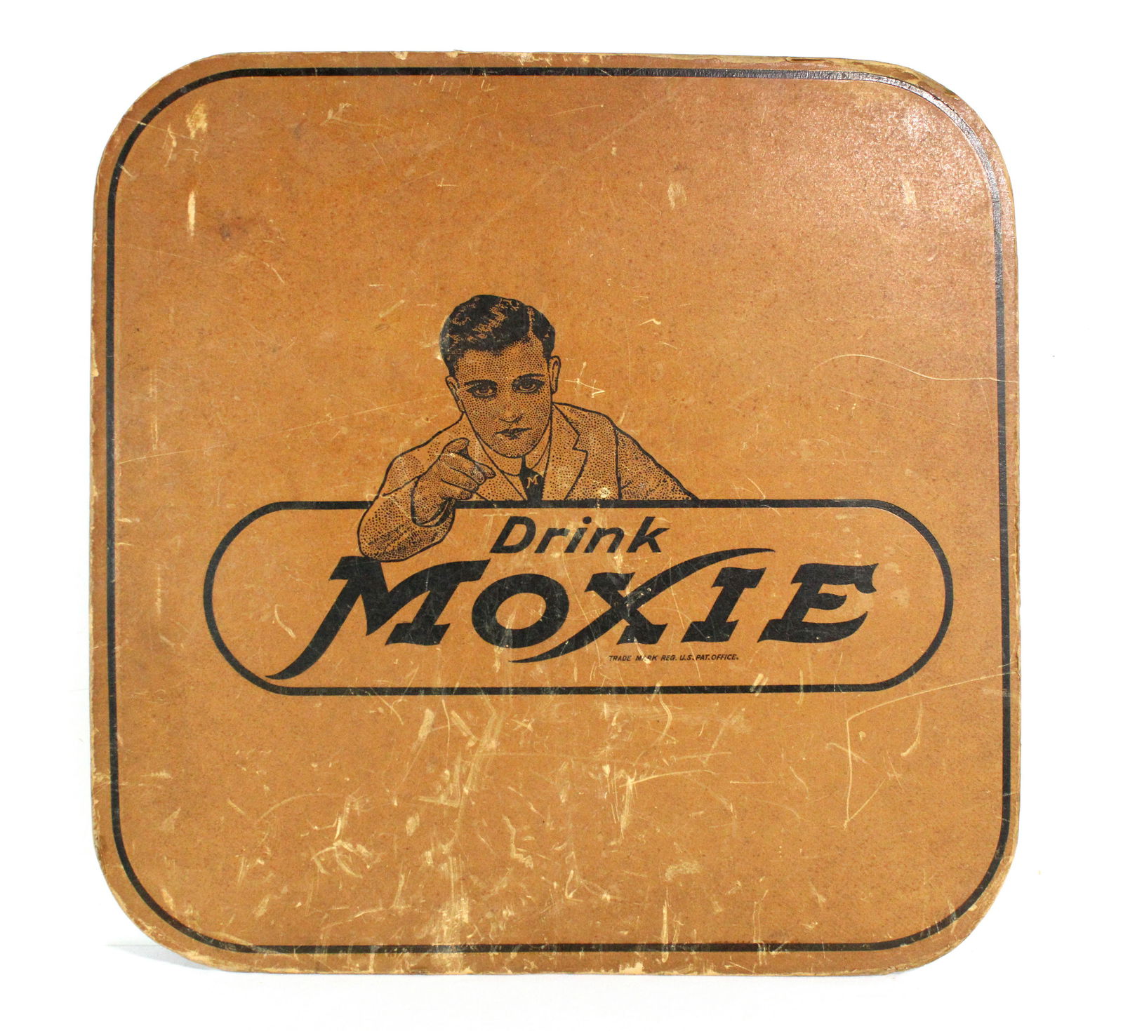 Drink Moxie Masonite Double Sided Sign (1 of 2)