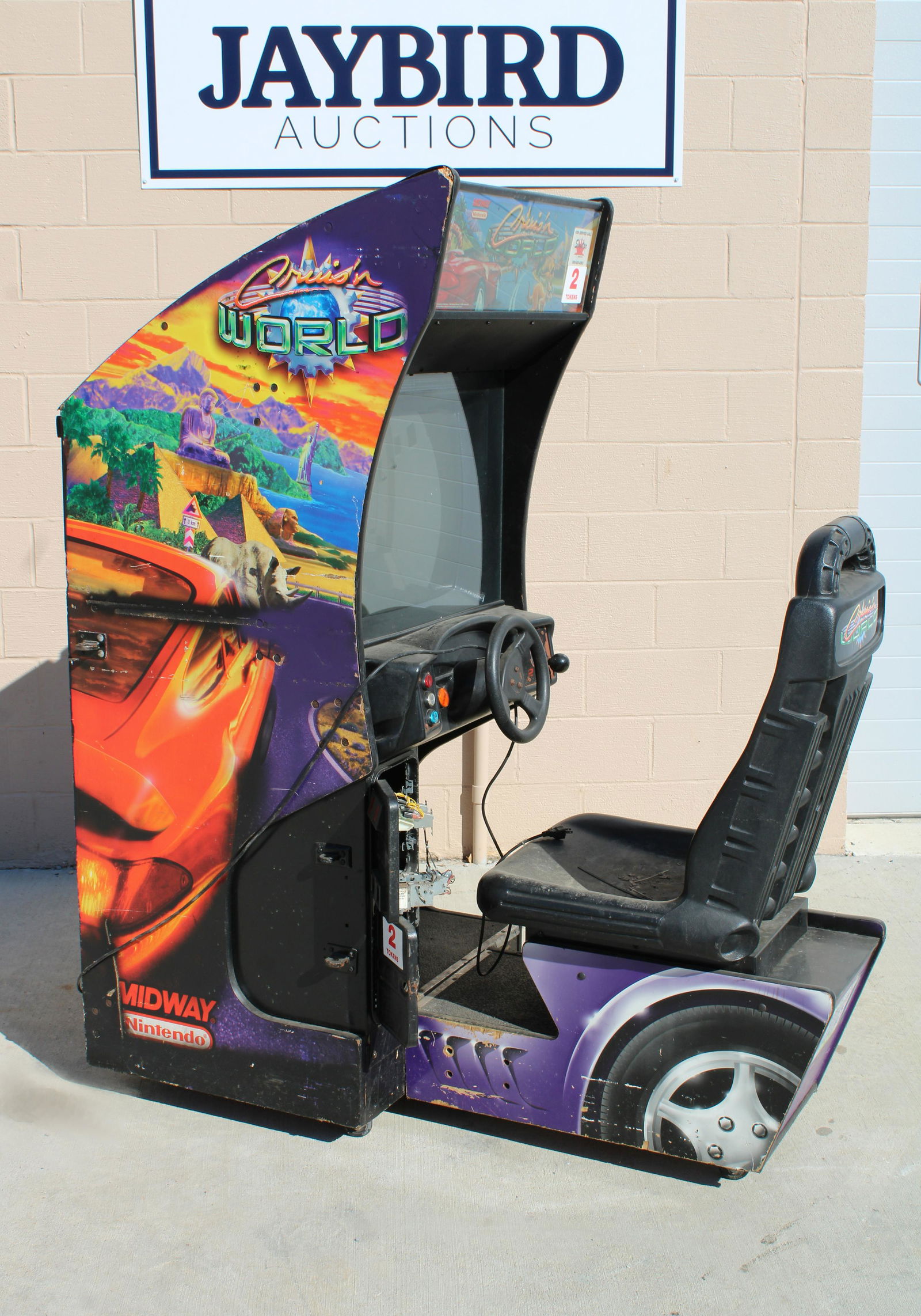 Midway Cruis'n World Sit Down Arcade Game (1 of 4)