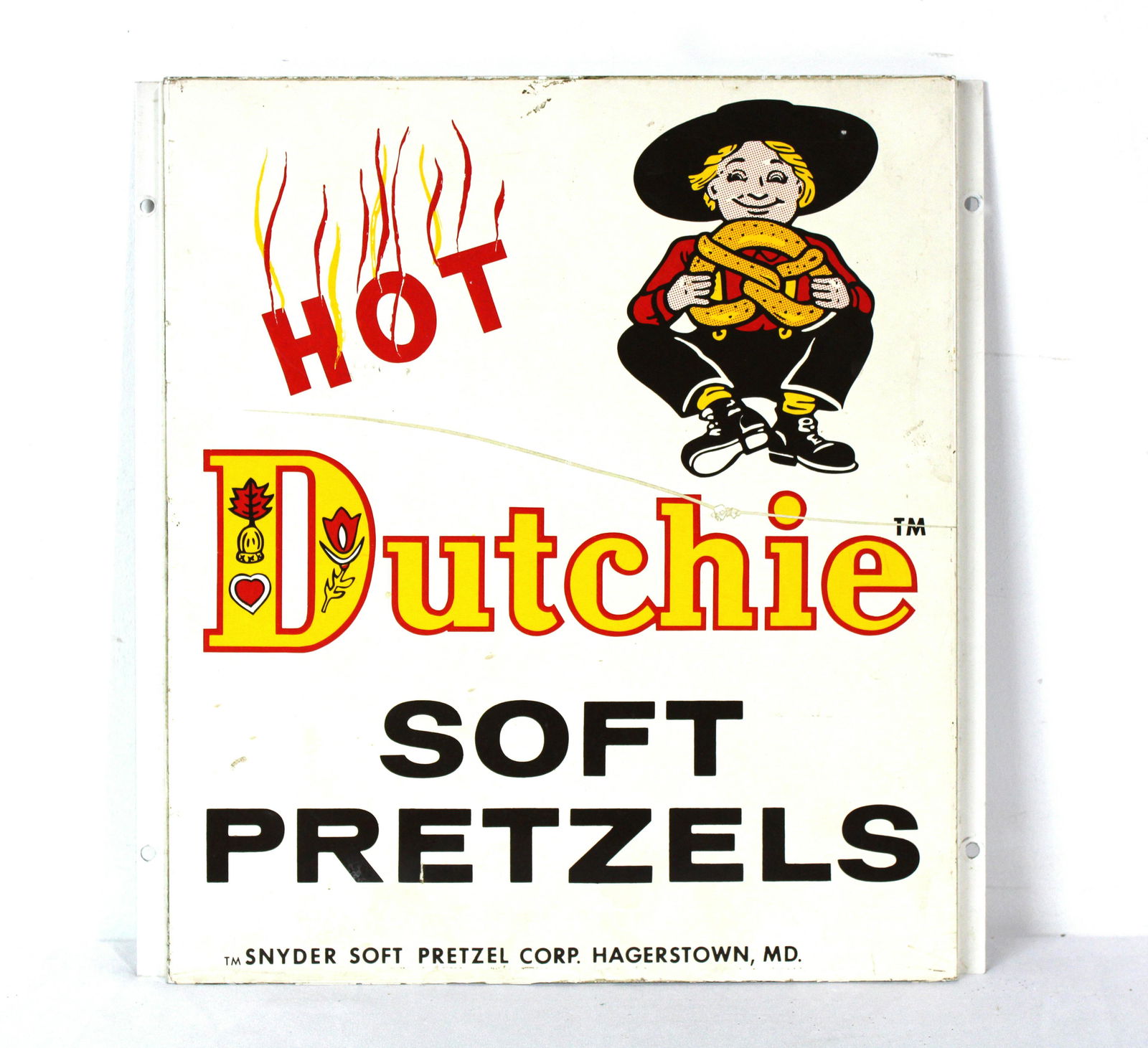 Hot Dutchie Soft Pretzels Sign from Hagerstown, MD (1 of 1)