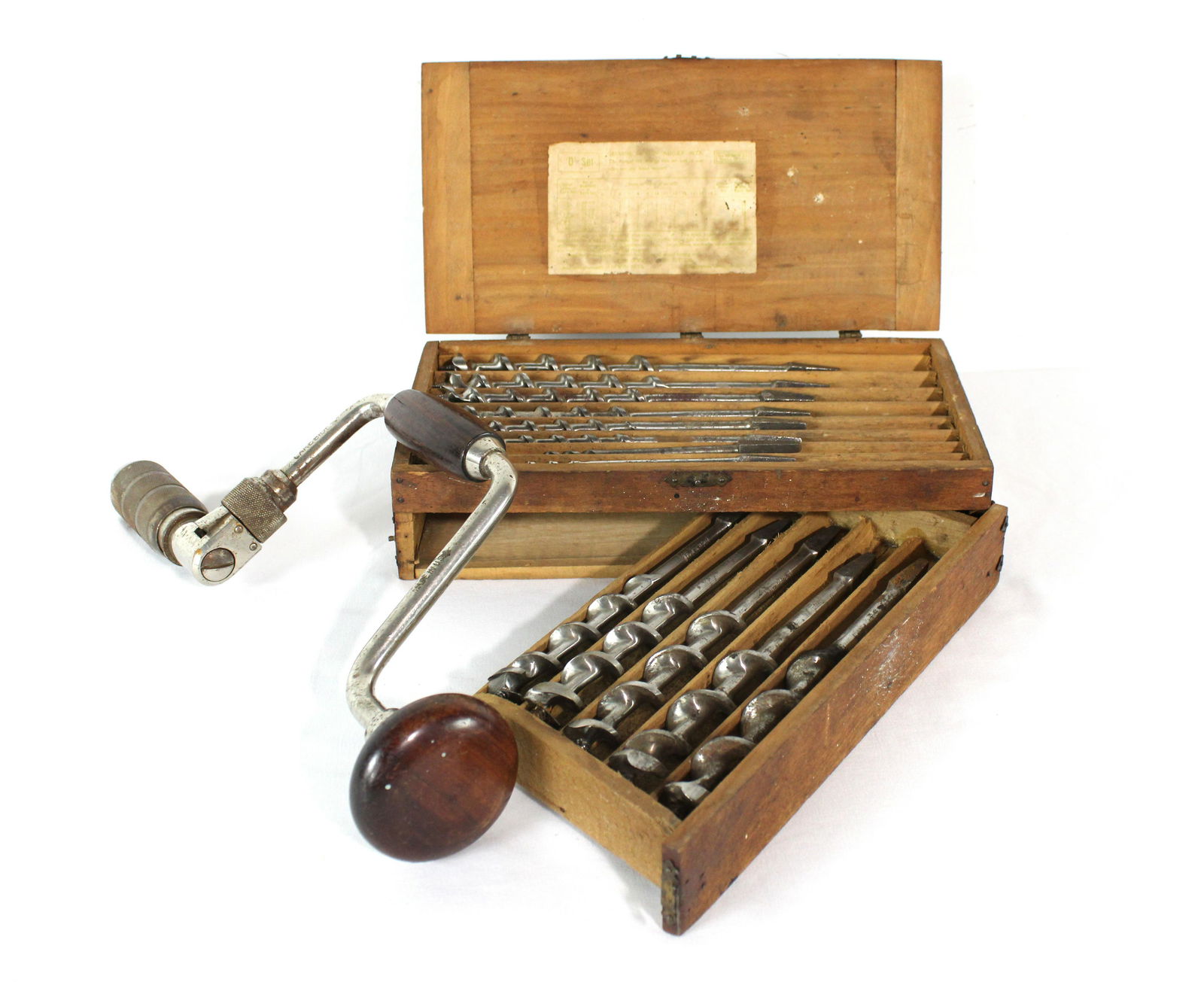 Auger Drill Bits with Brace, Irwin (1 of 2)