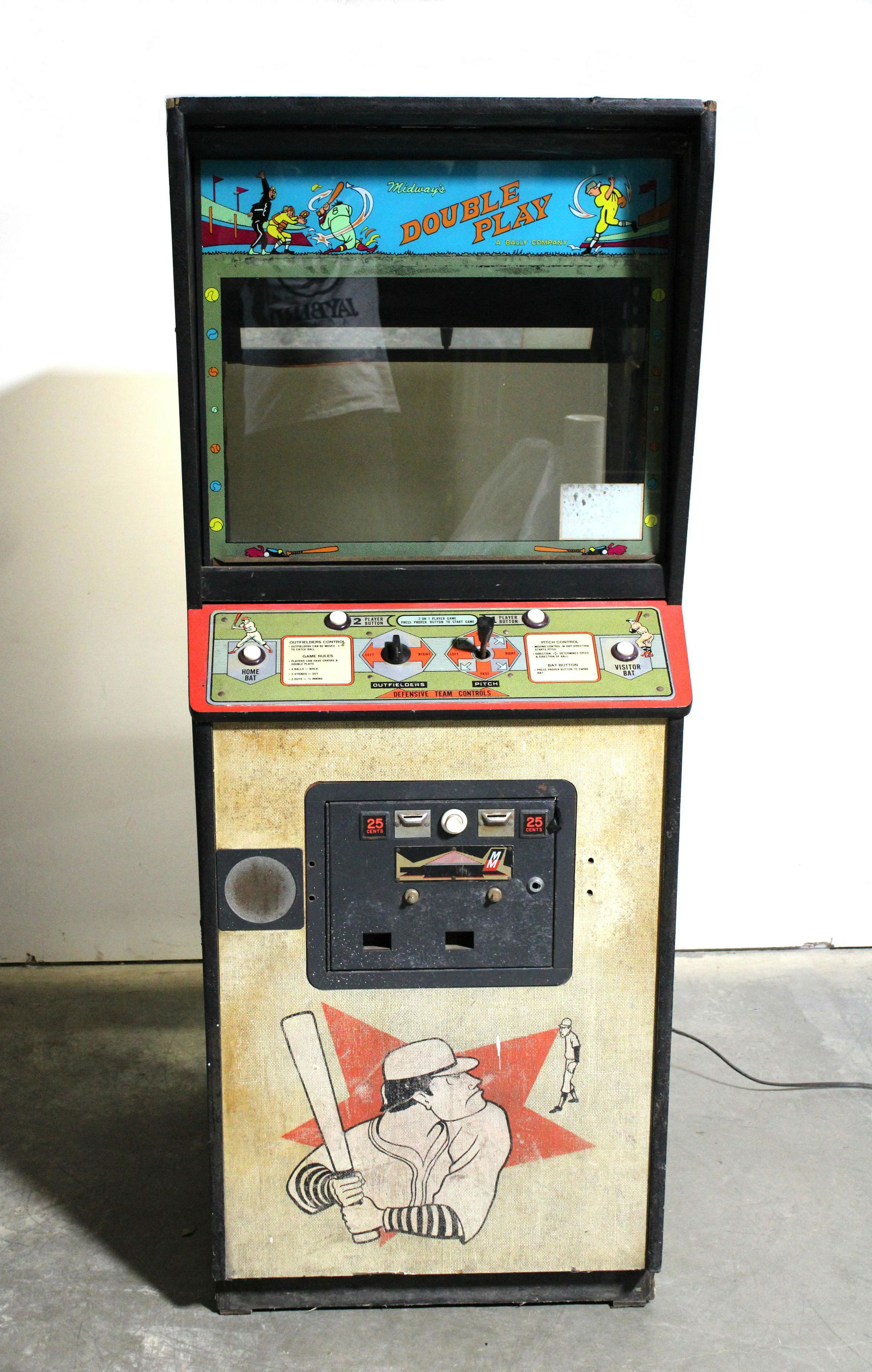 Midway Double Play Baseball Arcade Game (1 of 4)