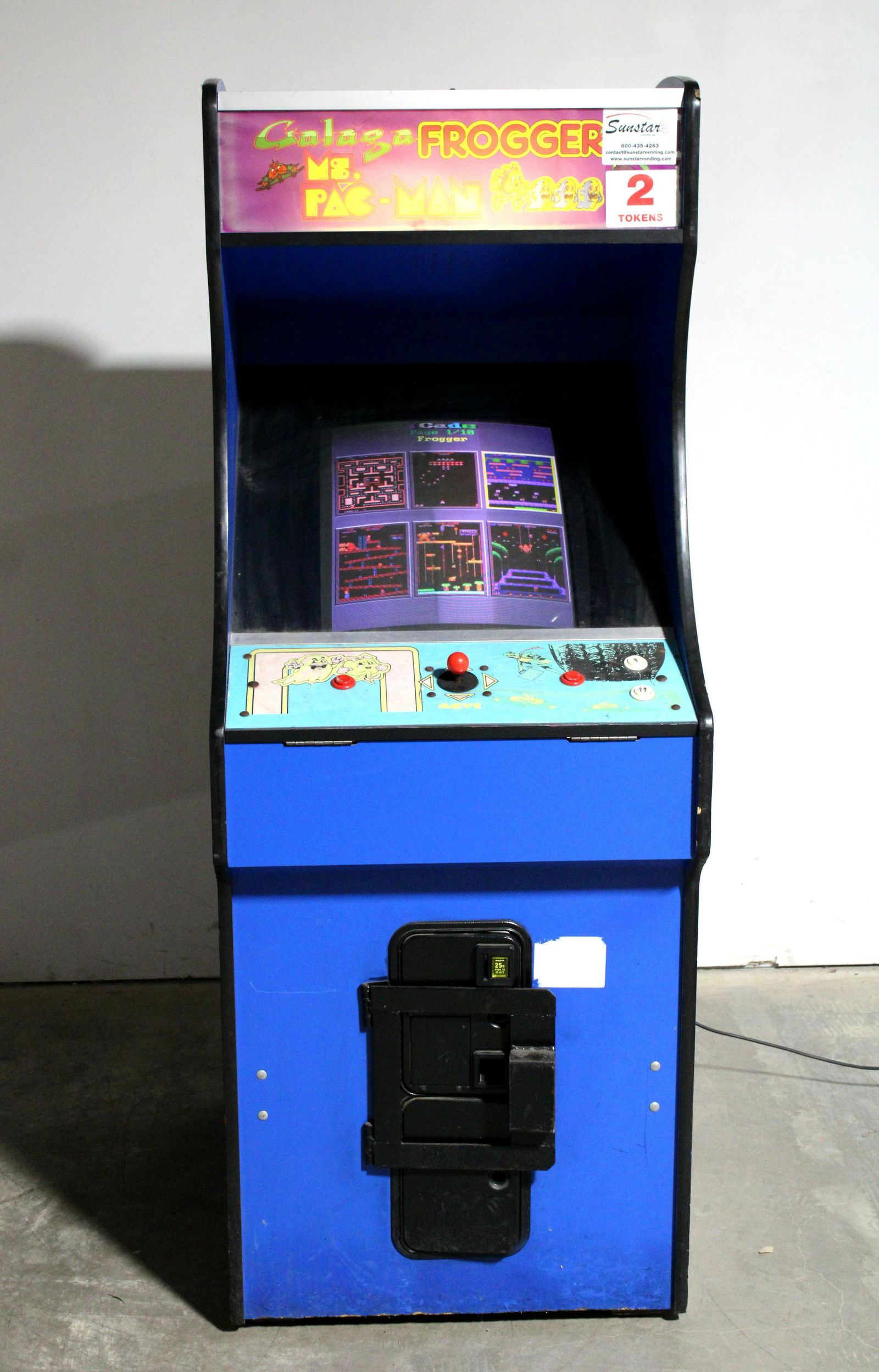 Multicade Arcade Galaga / Ms. Pac-Man / Frogger (1 of 4)