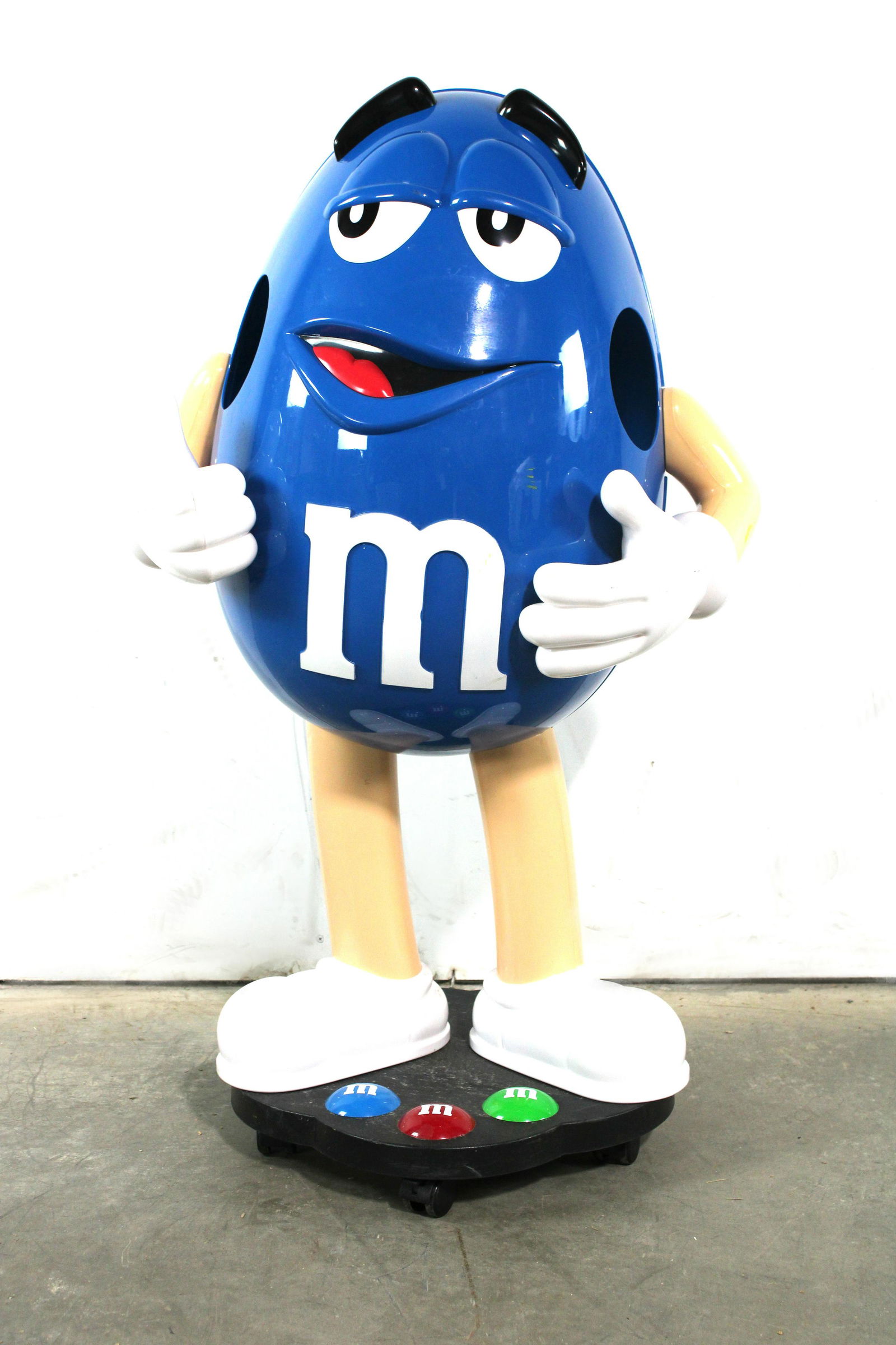 Blue M&M Candy Store Display (1 of 2)