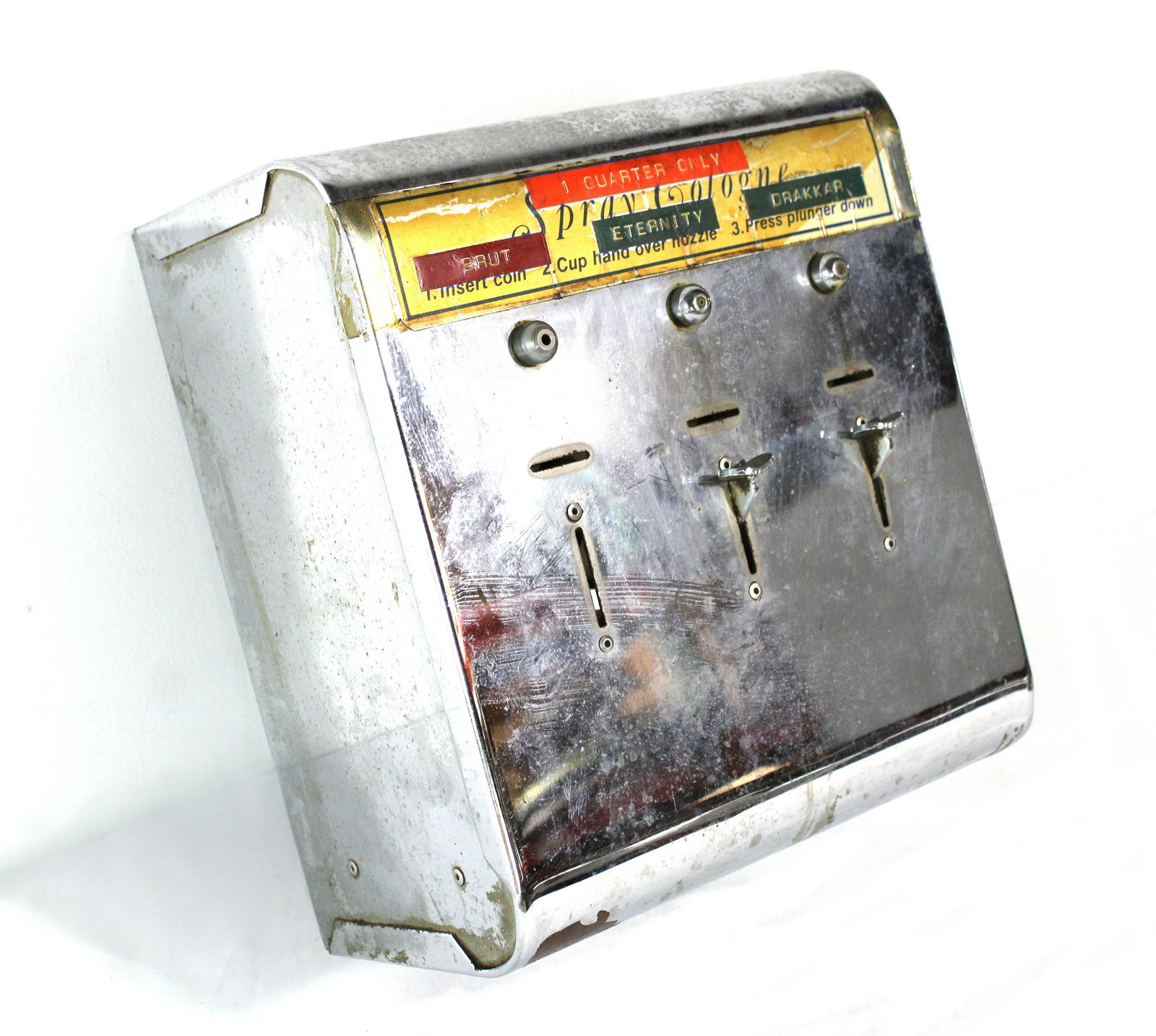 Coin Operated Wallmount Cologne Vending Machine (1 of 3)