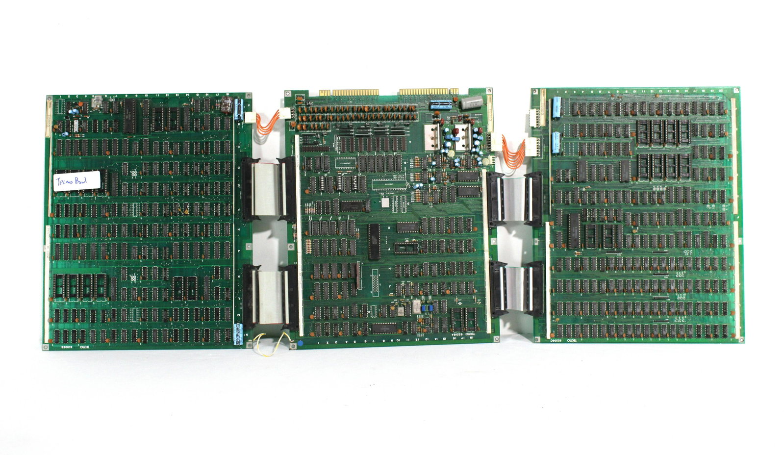 Techmo Bowl Arcade Game Board Set: Techmo Bowl Arcade Game Board Set. Untested. In-house shipping available.