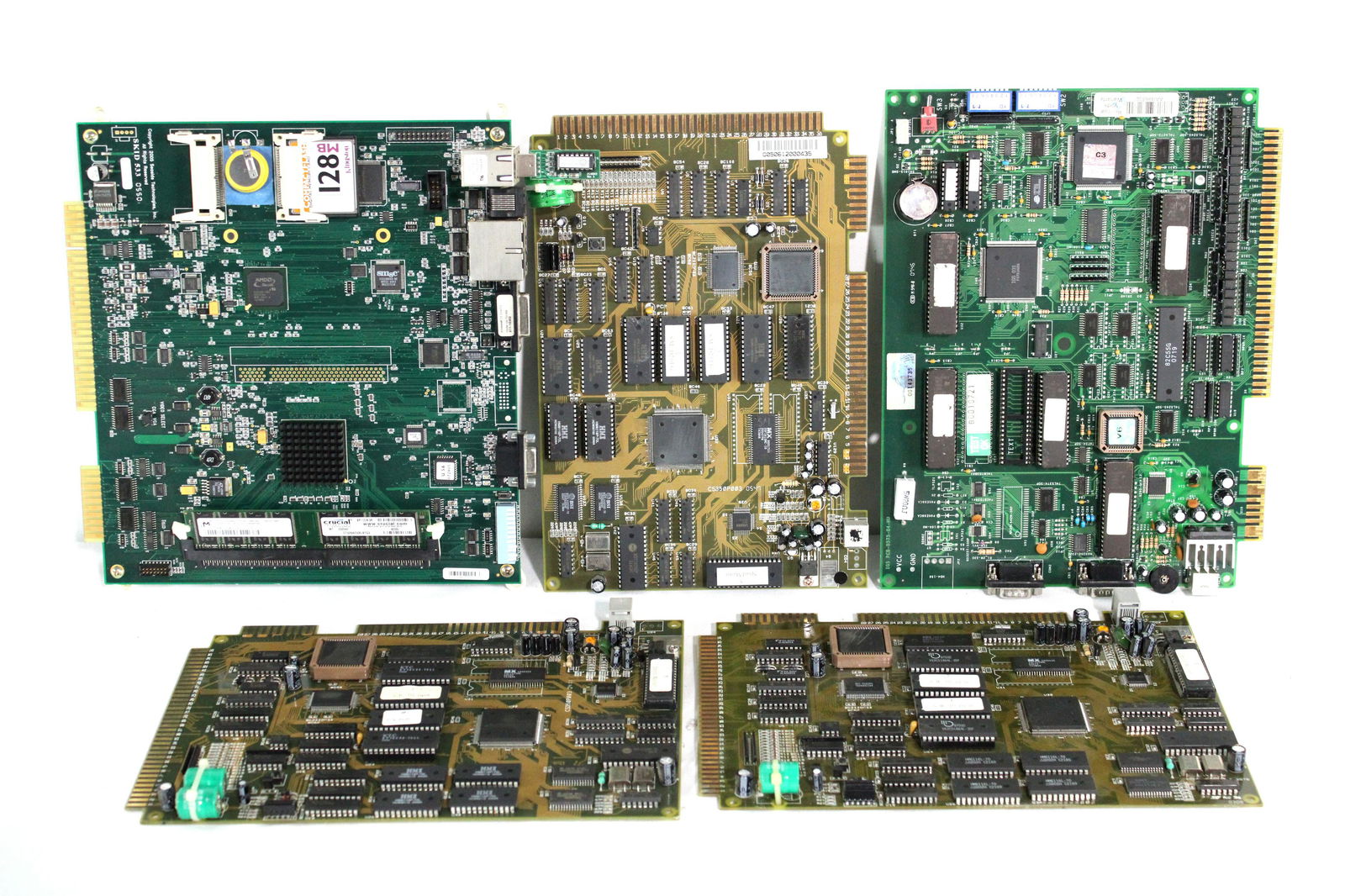 Five 8-Liner Arcade Boards (1 of 1)