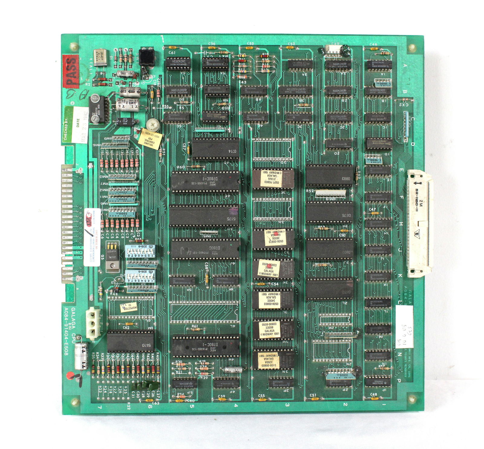 Bally Midway Galaga Arcade Game Board Set (1 of 2)