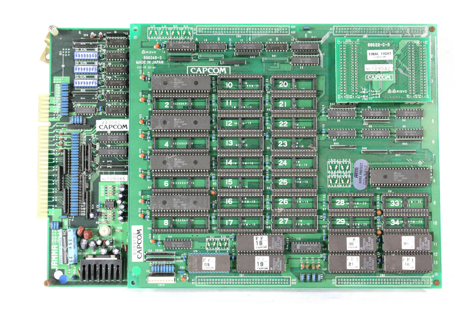 Capcom Final Fight Arcade Game Board Set (1 of 1)