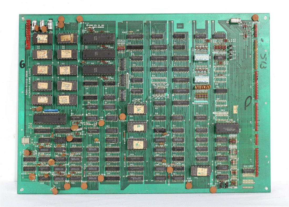 Lazarian Arcade Logic Board: Lazarian Arcade Logic Board. Untested. In-house shipping available.