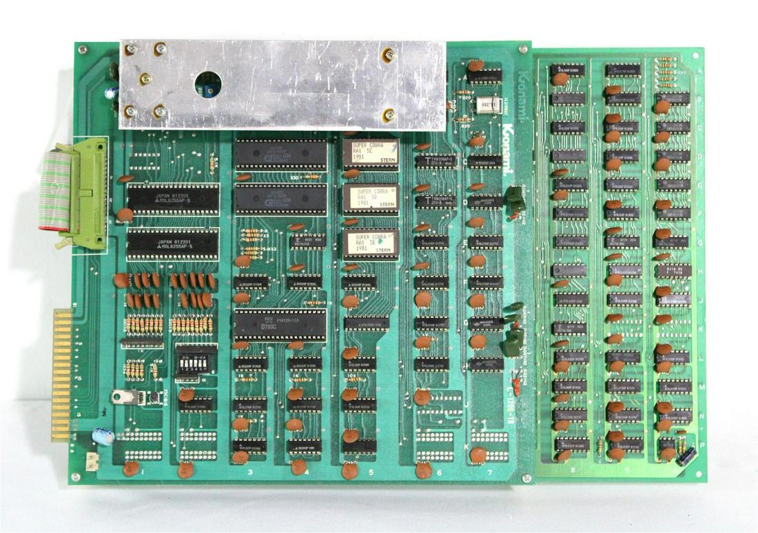 Stern Super Cobra Arcade Game Board Set (1 of 1)