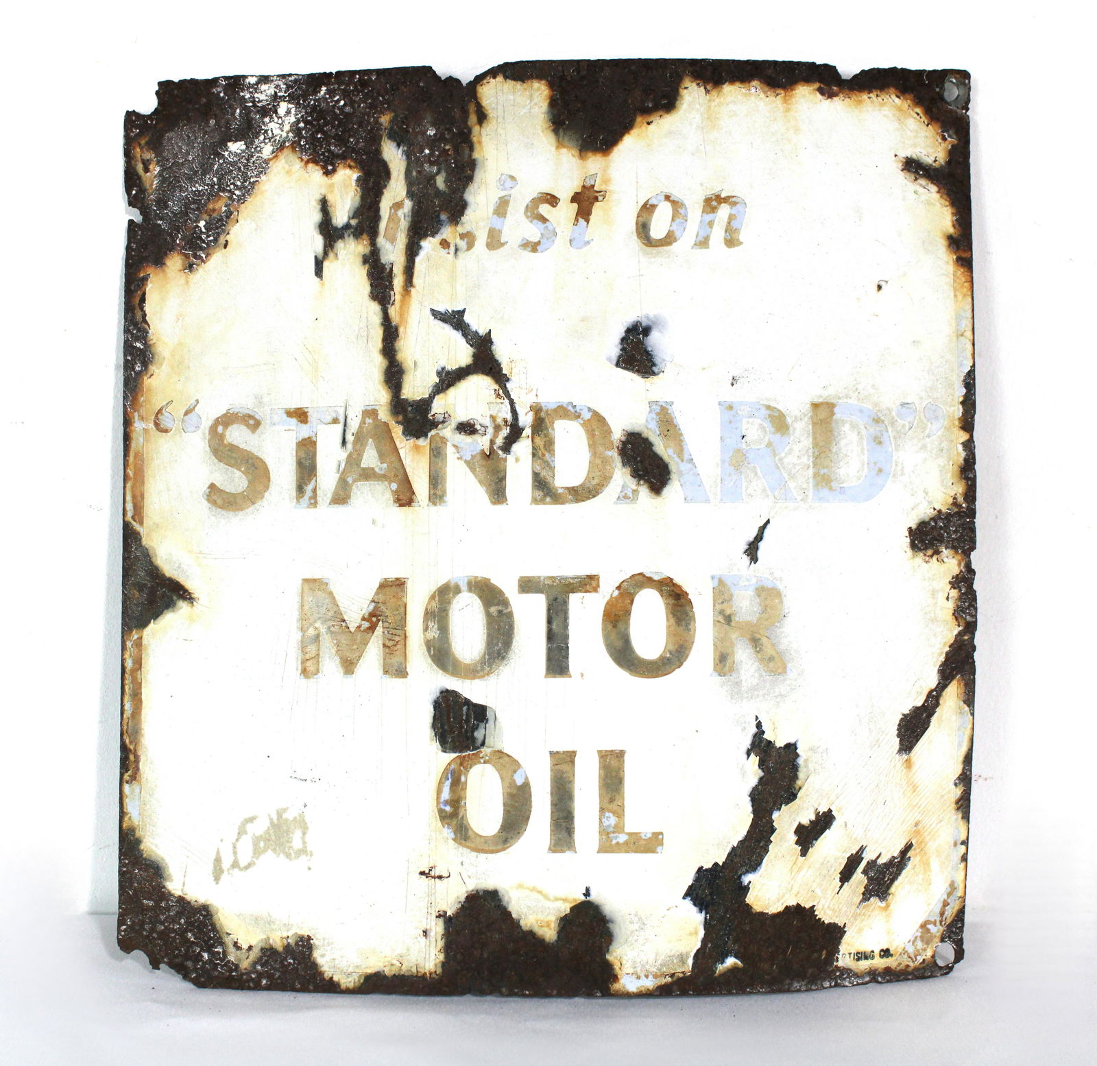 Porcelain Standard Motor Oil Pump Plate (1 of 3)