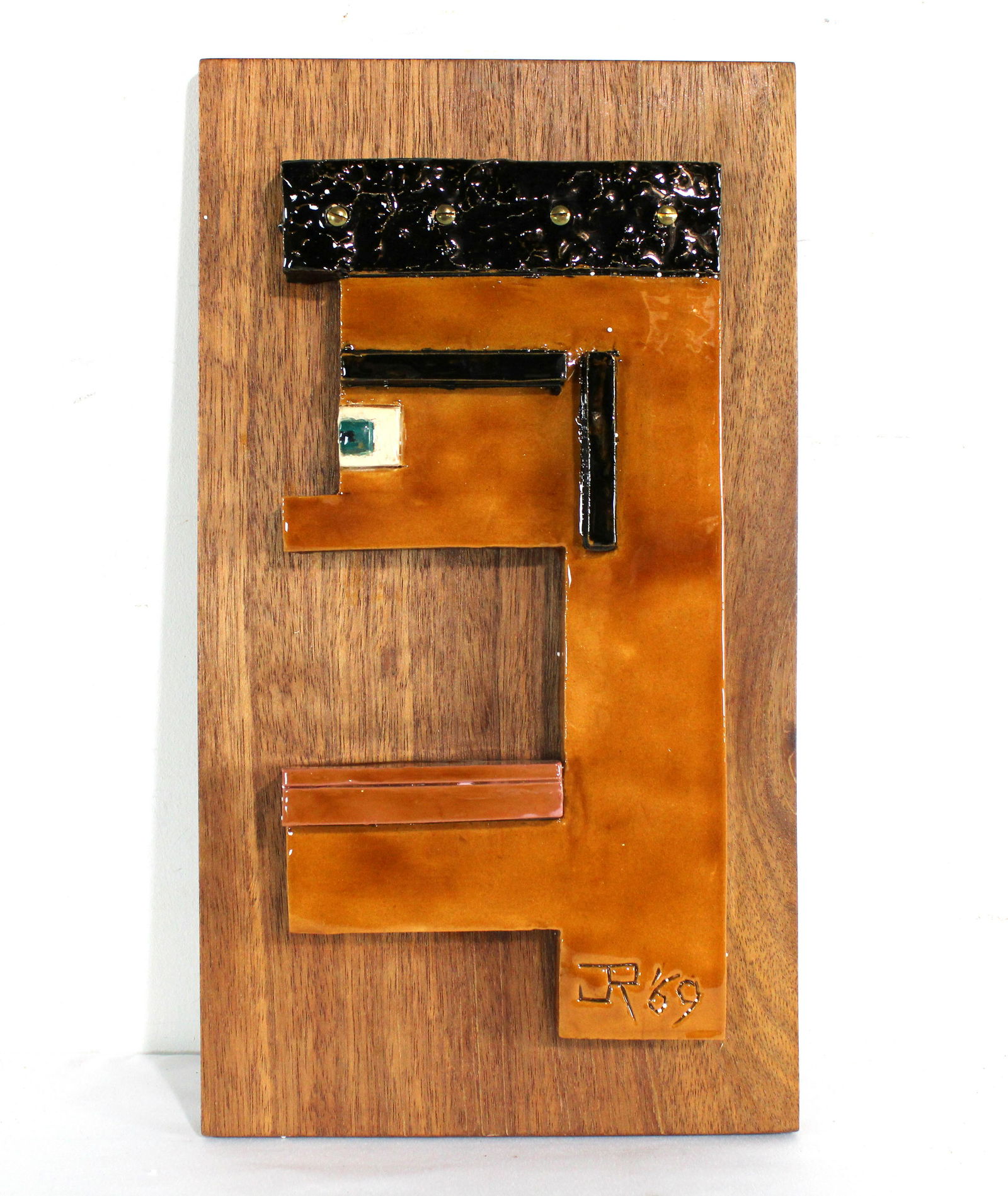 MCM Sculpture "Loud Mouth", Signed JR 1969. (1 of 2)