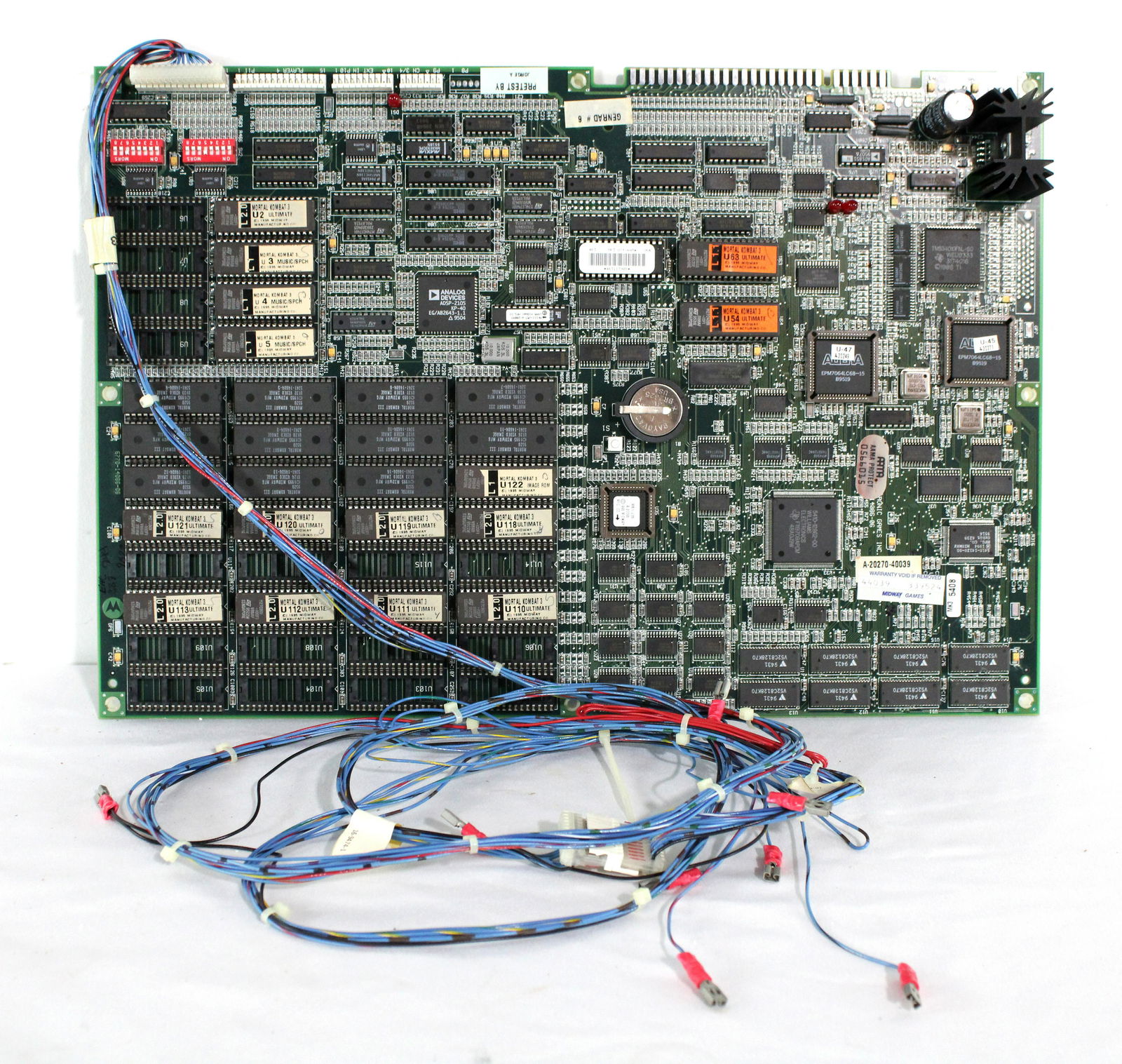 Midway Mortal Kombat 3 Arcade Game Board (1 of 1)