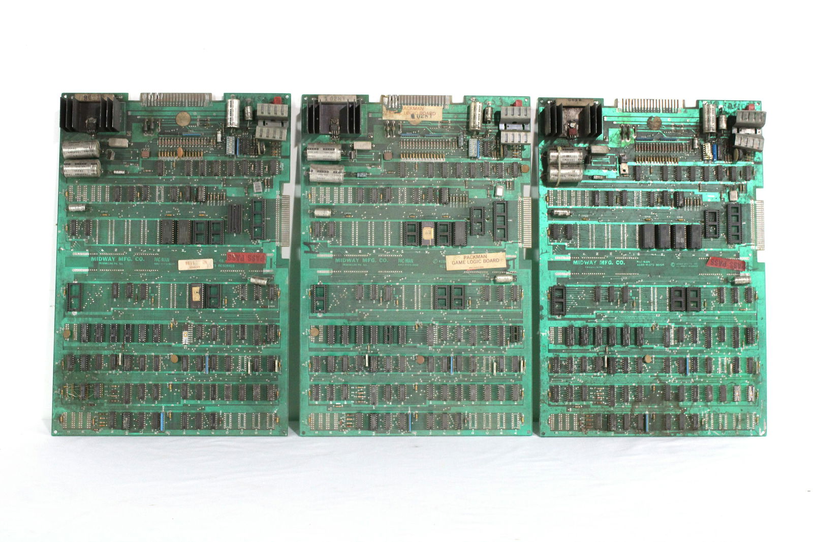 Bally Midway Pac-Man Arcade Game Boards (1 of 1)