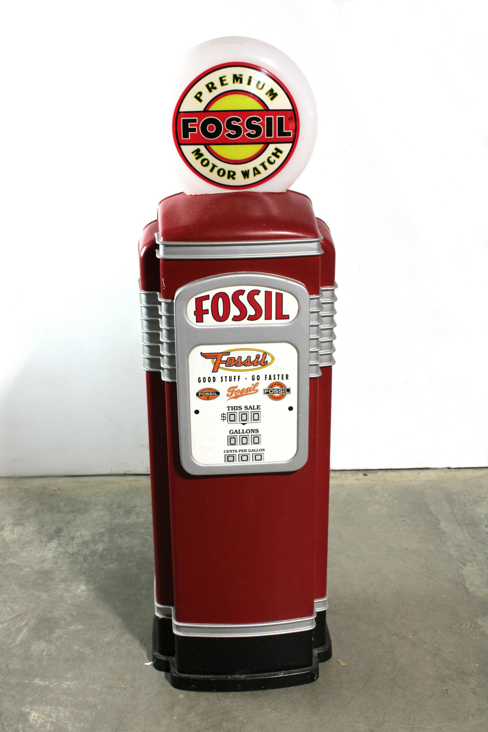 5FT Fossil Watches Novelty Store Display Gas Pump (1 of 3)