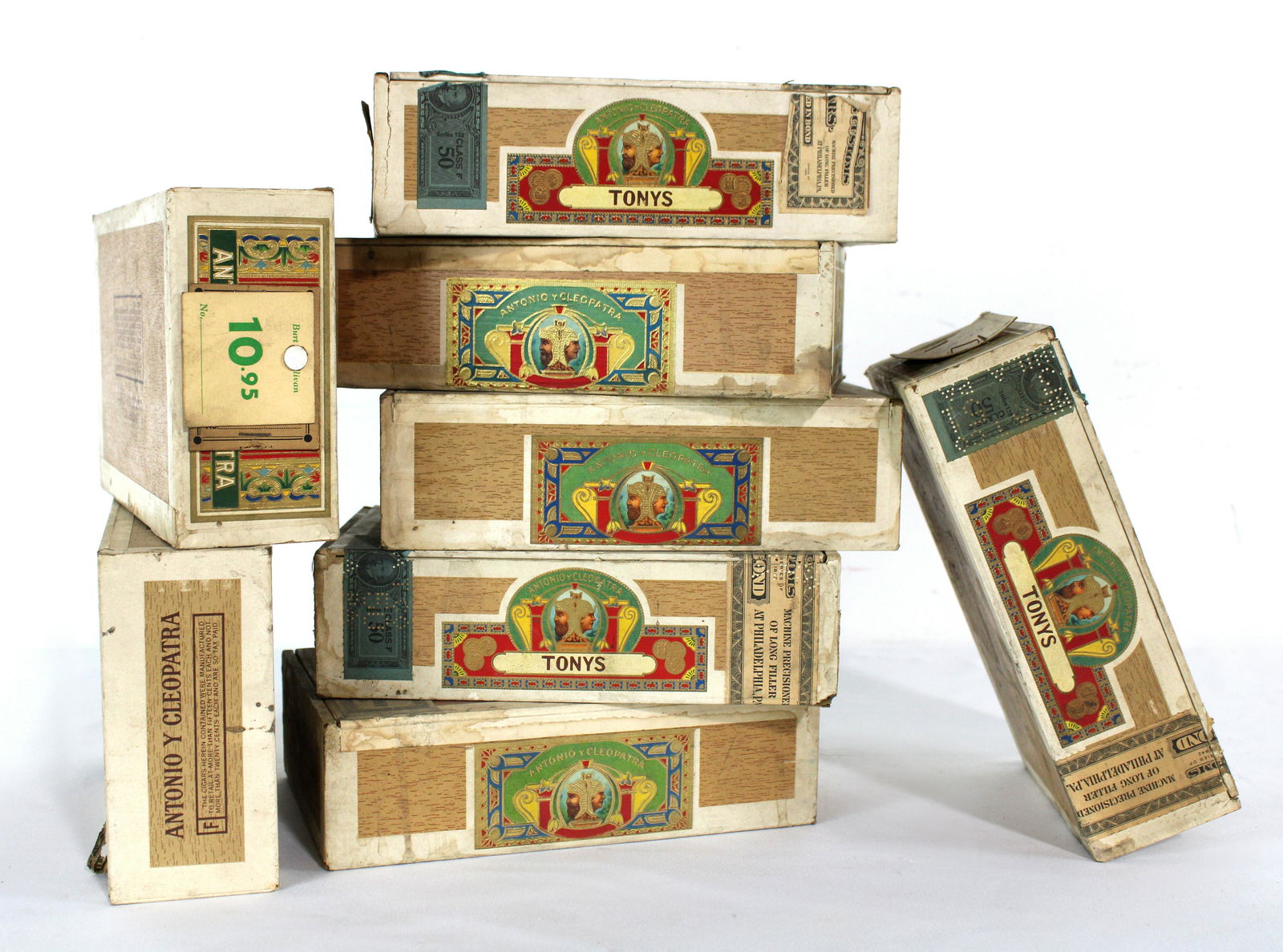 Antonio & Cleopatra Cuban Cigar Boxes. (1 of 2)