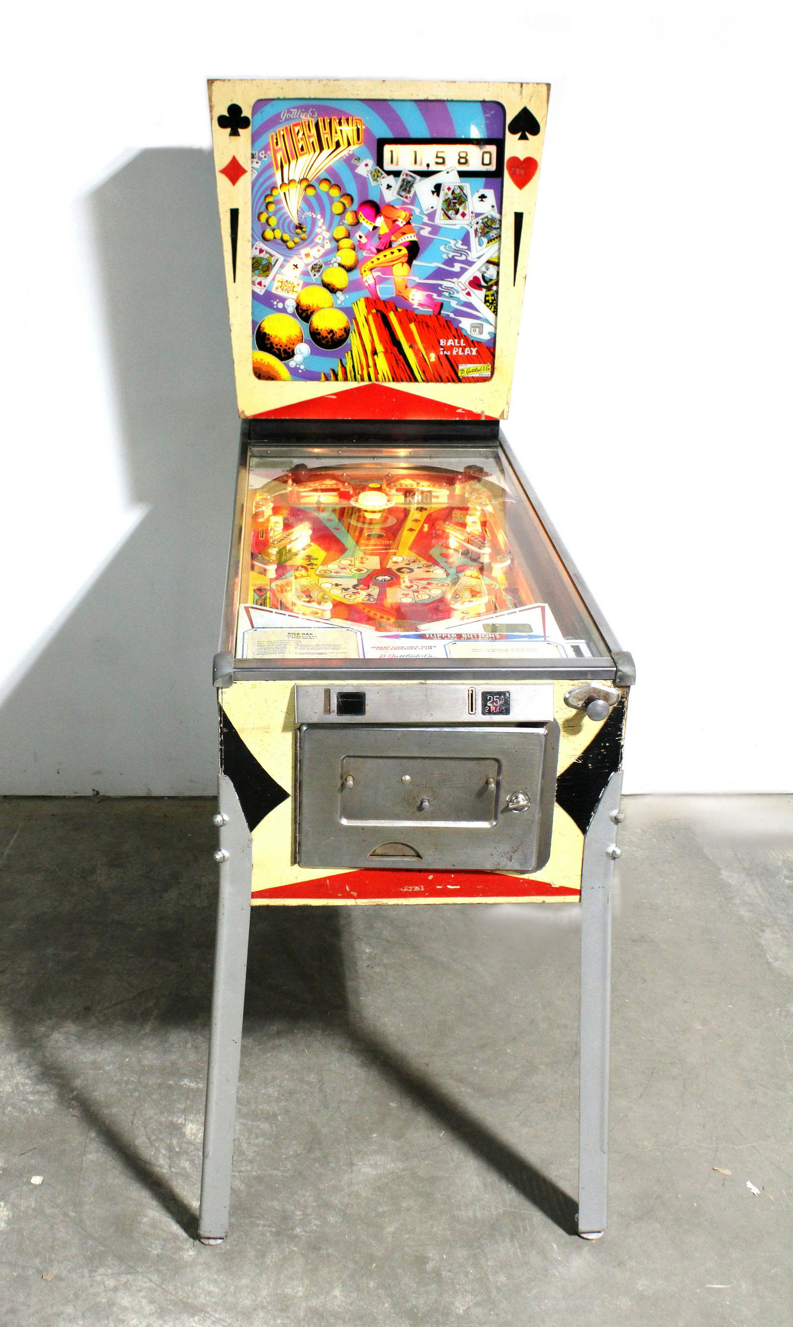 Gottlieb High Hand Pinball Machine (1 of 5)