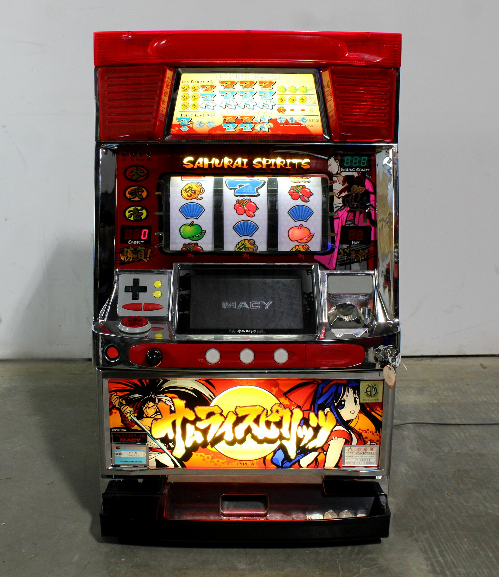 Samurai Spirits Japanese Slot Machine (1 of 3)