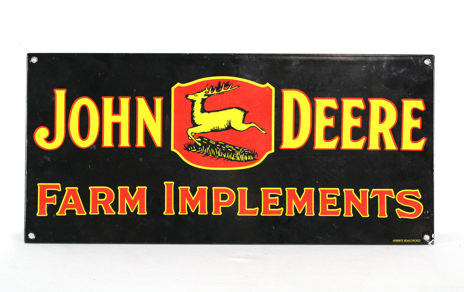 John Deere Farm Implements Porcelain Sign, Reproduction (1 of 1)