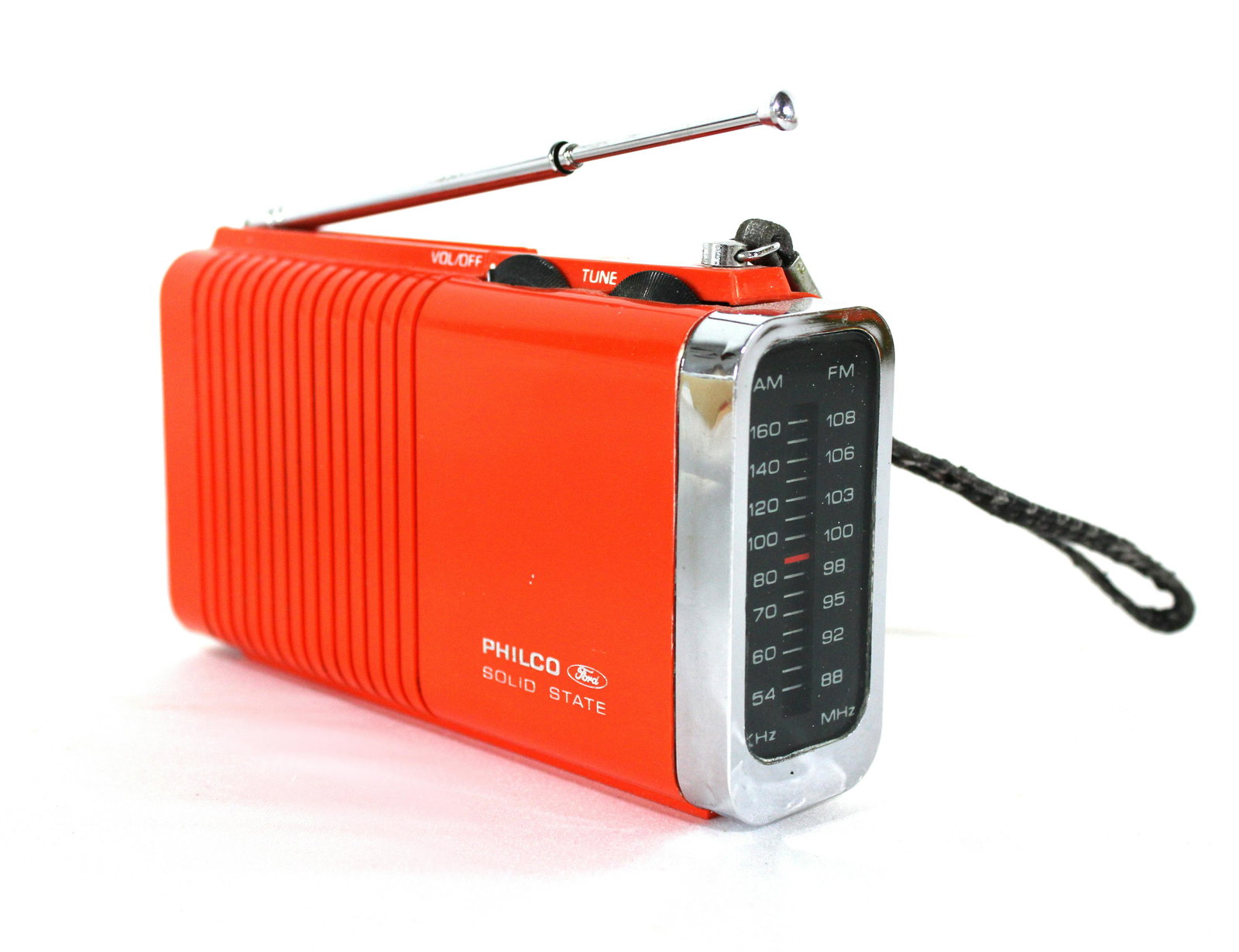 Philco / Ford Transistor Radio in Grabber Orange (1 of 2)