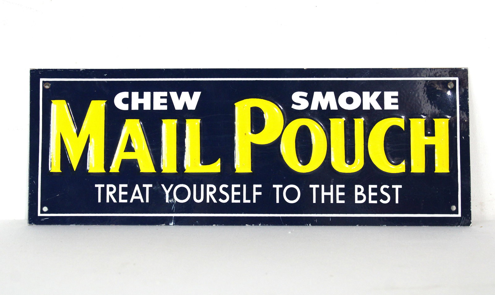 Small Embossed Mail Pouch Sign (1 of 2)